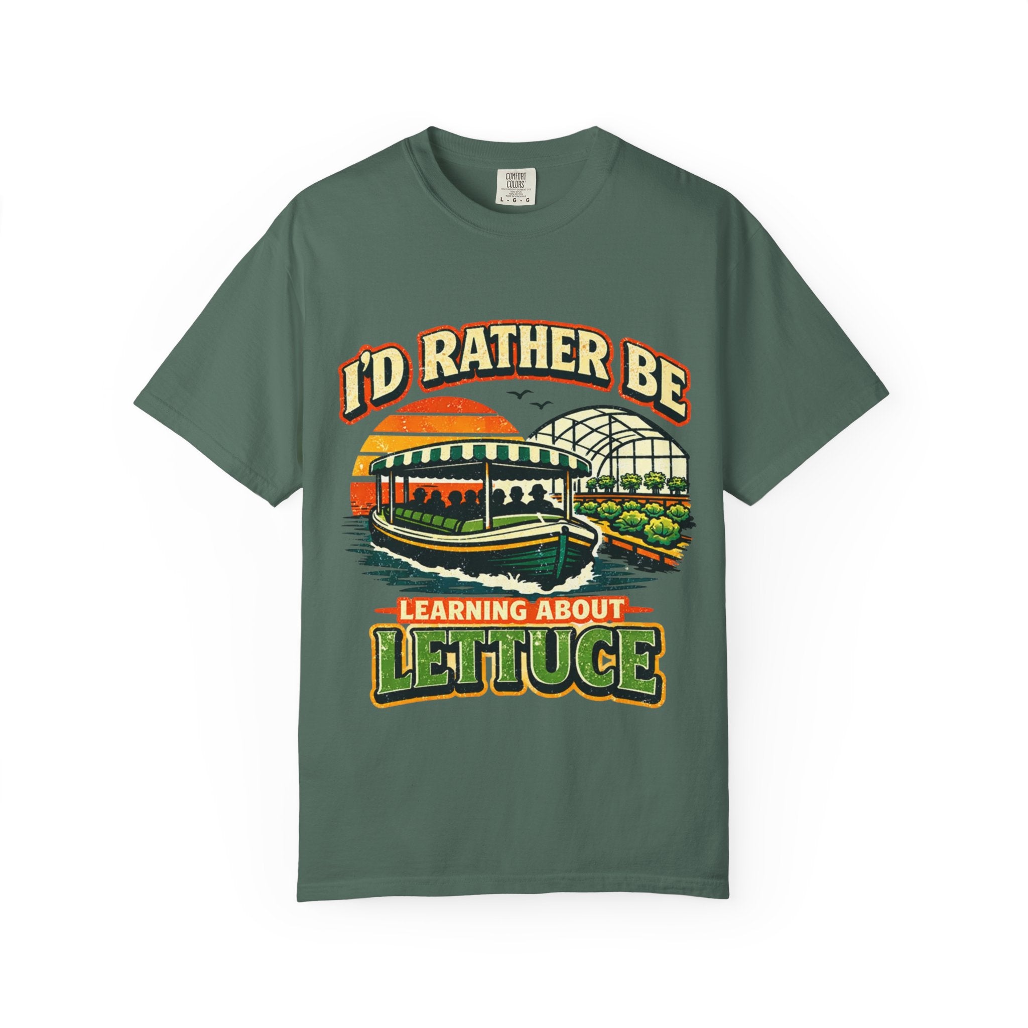 I'd Rather Be Learning About Lettuce T-Shirt