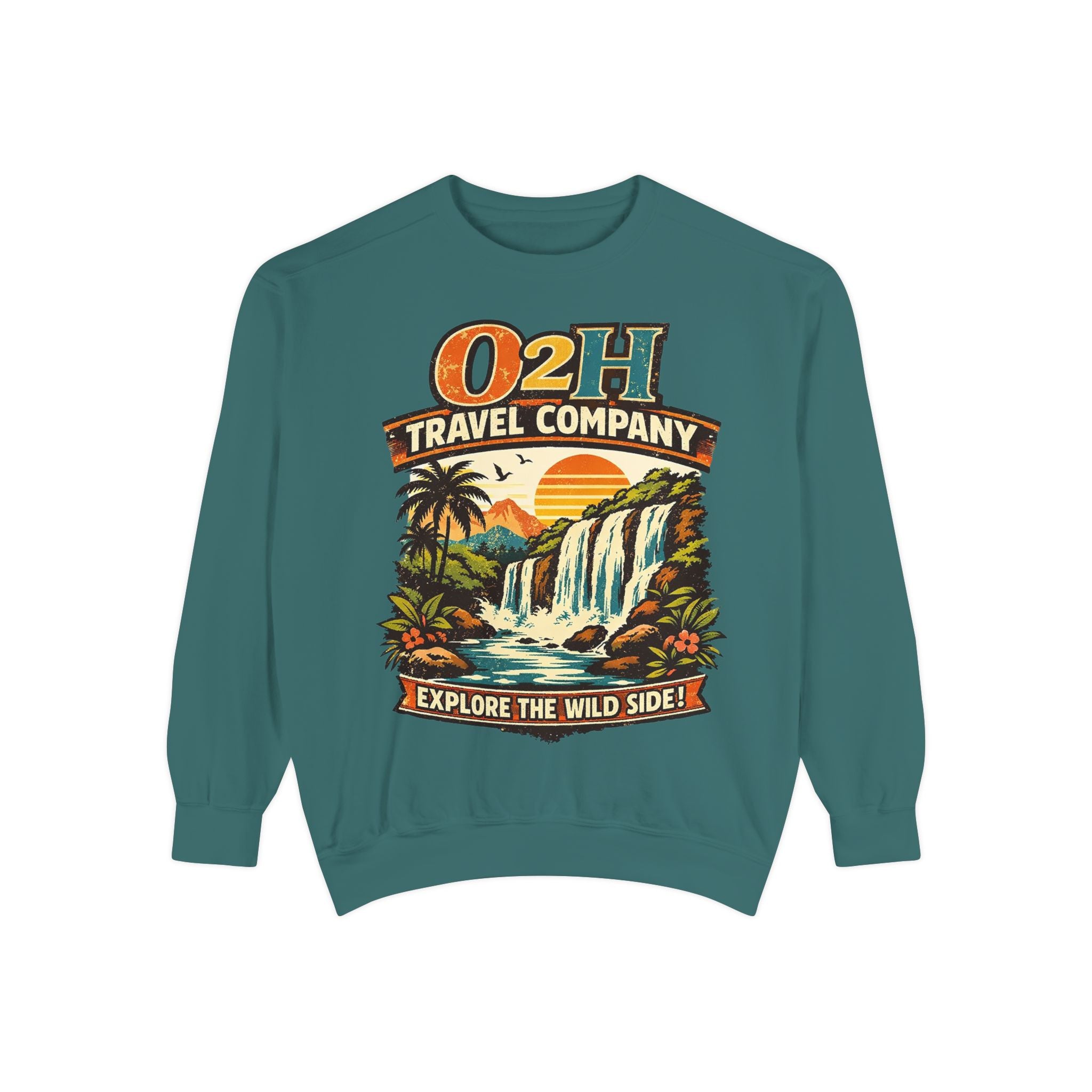 Travel Company Sweatshirt – "O2H Travel Company: Explore the Wild Side"