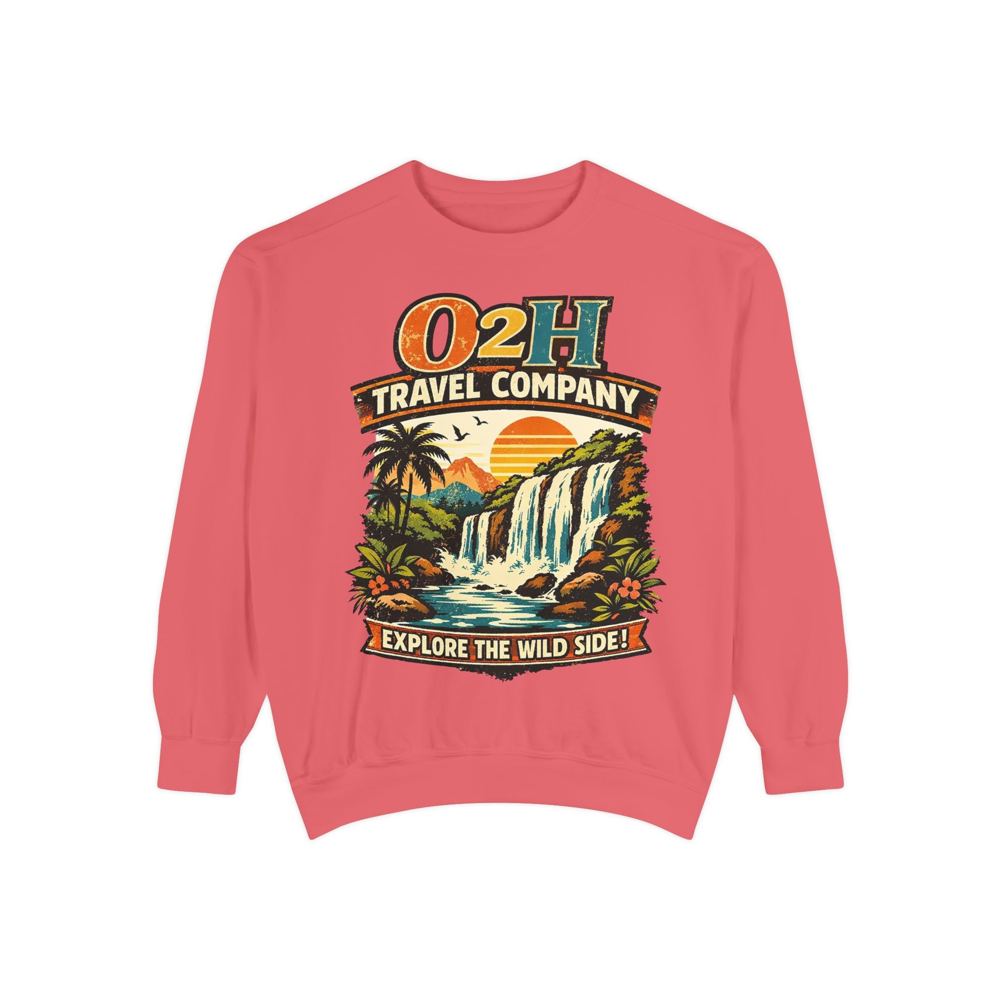 Travel Company Sweatshirt – "O2H Travel Company: Explore the Wild Side"