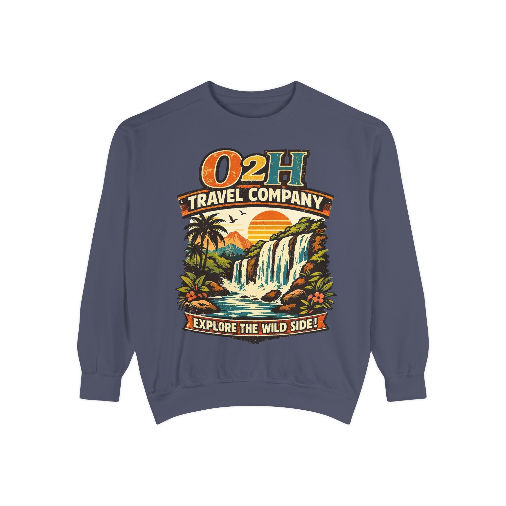 Travel Company Sweatshirt – "O2H Travel Company: Explore the Wild Side"