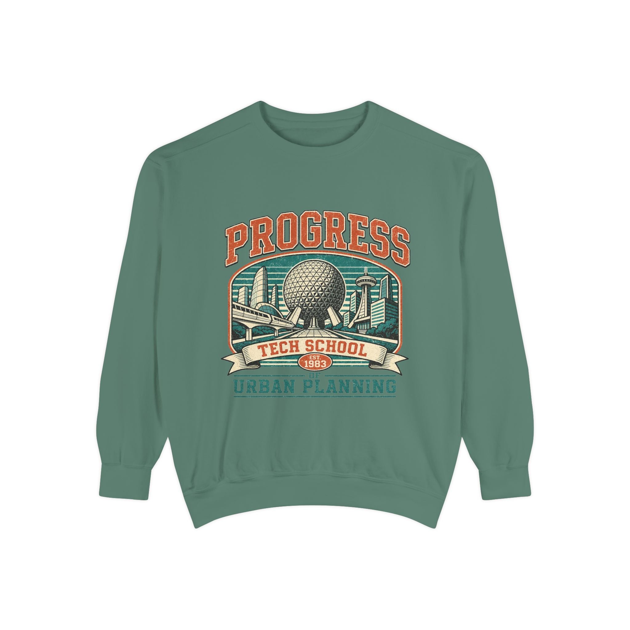Copy of Urban Planning Tech School T-Shirt — "Progress" Vintage Campus Graphic Tee