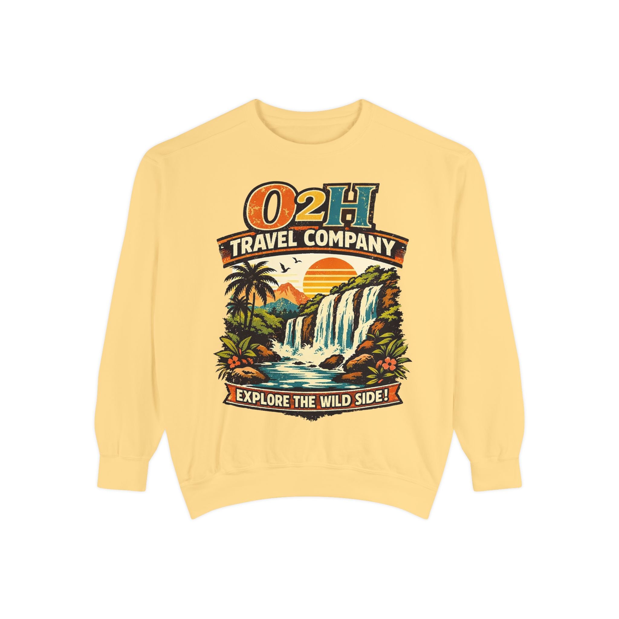 Travel Company Sweatshirt – "O2H Travel Company: Explore the Wild Side"