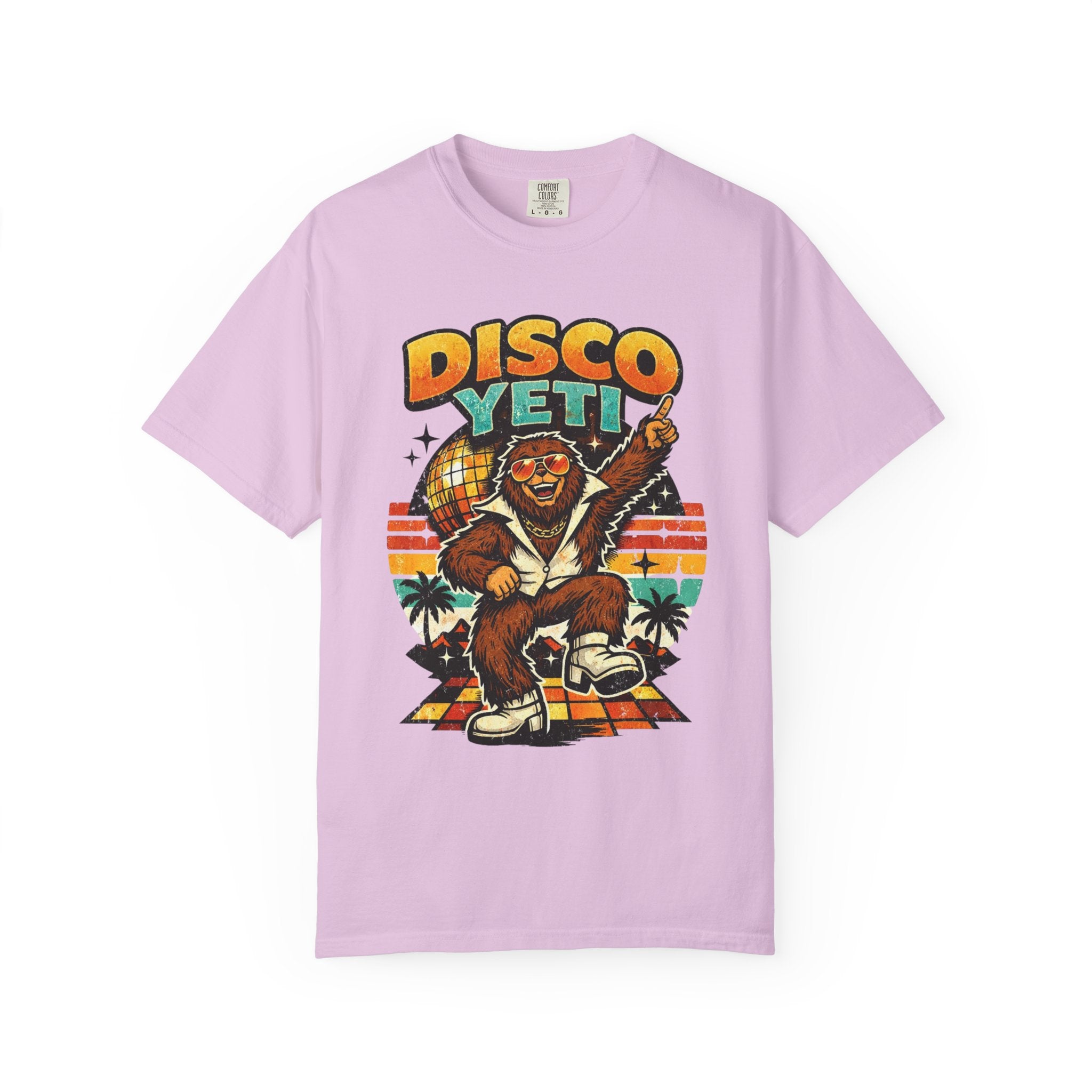 Disco Yeti T-Shirt — Retro 70s Funk Graphic Tee