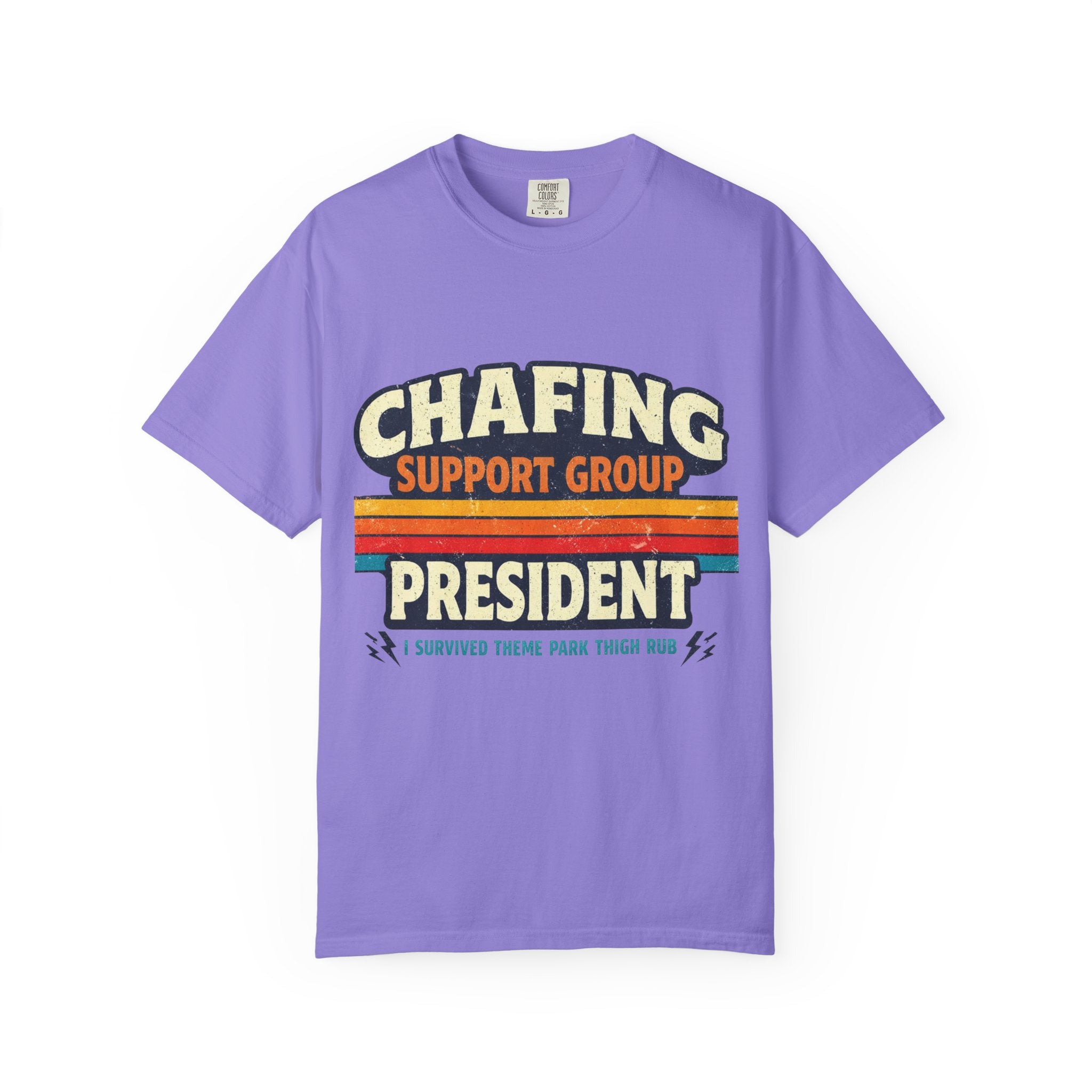 Chafing Support Group President T-Shirt — Funny Running/Marathon Recovery Tee