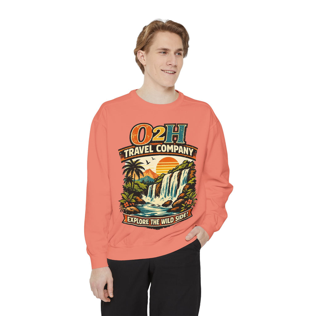 Travel Company Sweatshirt – "O2H Travel Company: Explore the Wild Side"