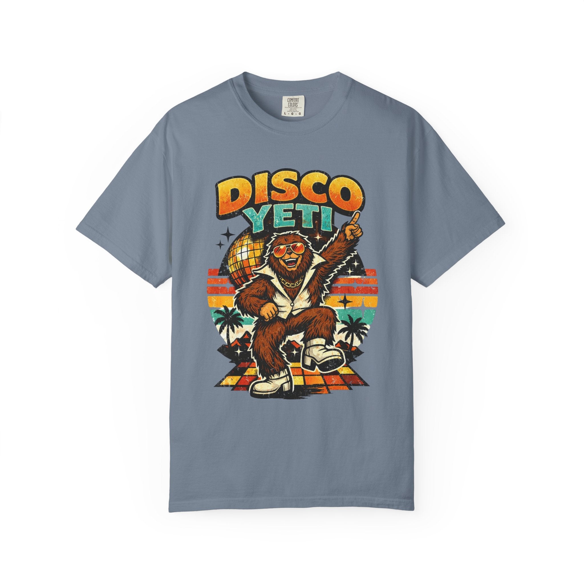 Disco Yeti T-Shirt — Retro 70s Funk Graphic Tee
