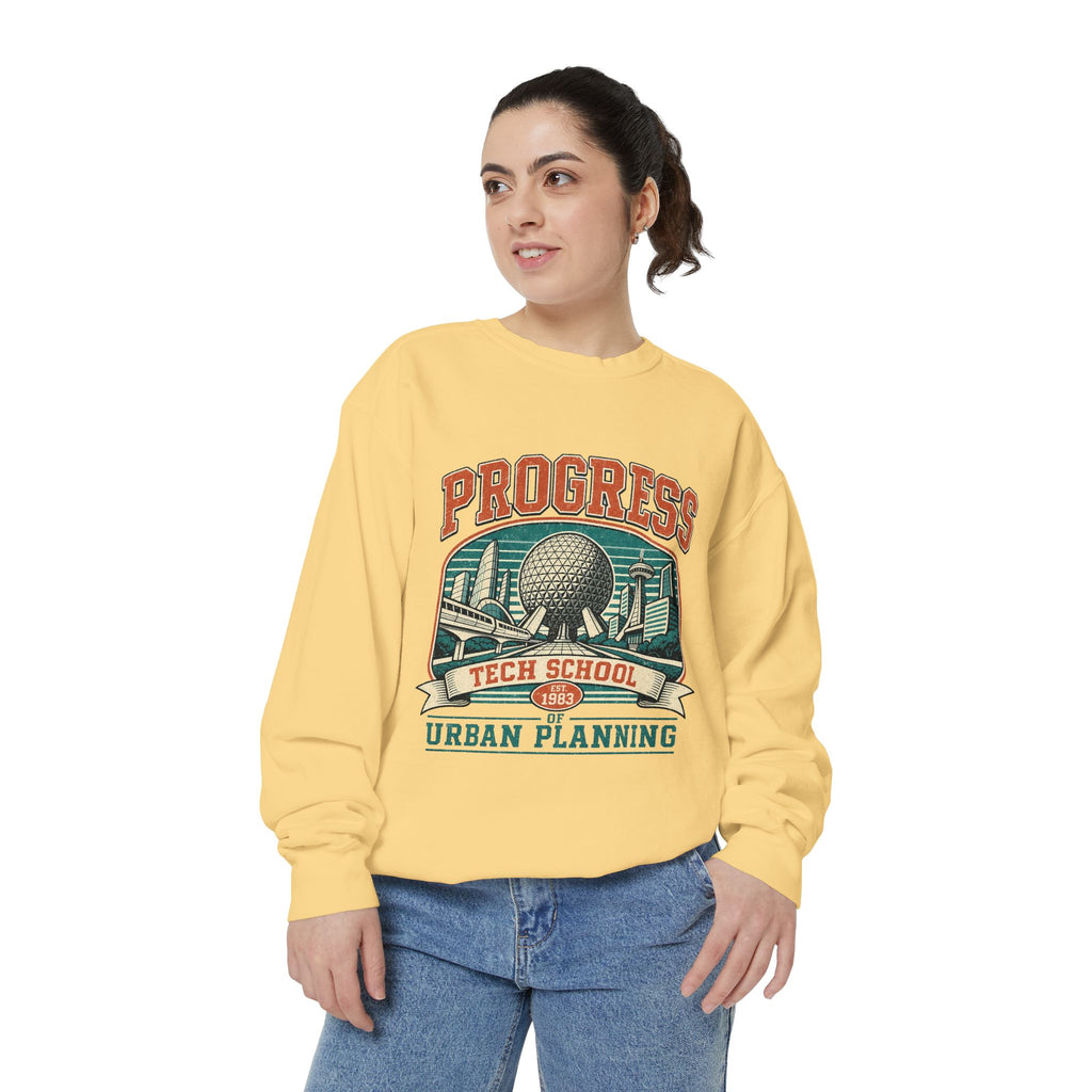 Copy of Urban Planning Tech School T-Shirt — "Progress" Vintage Campus Graphic Tee