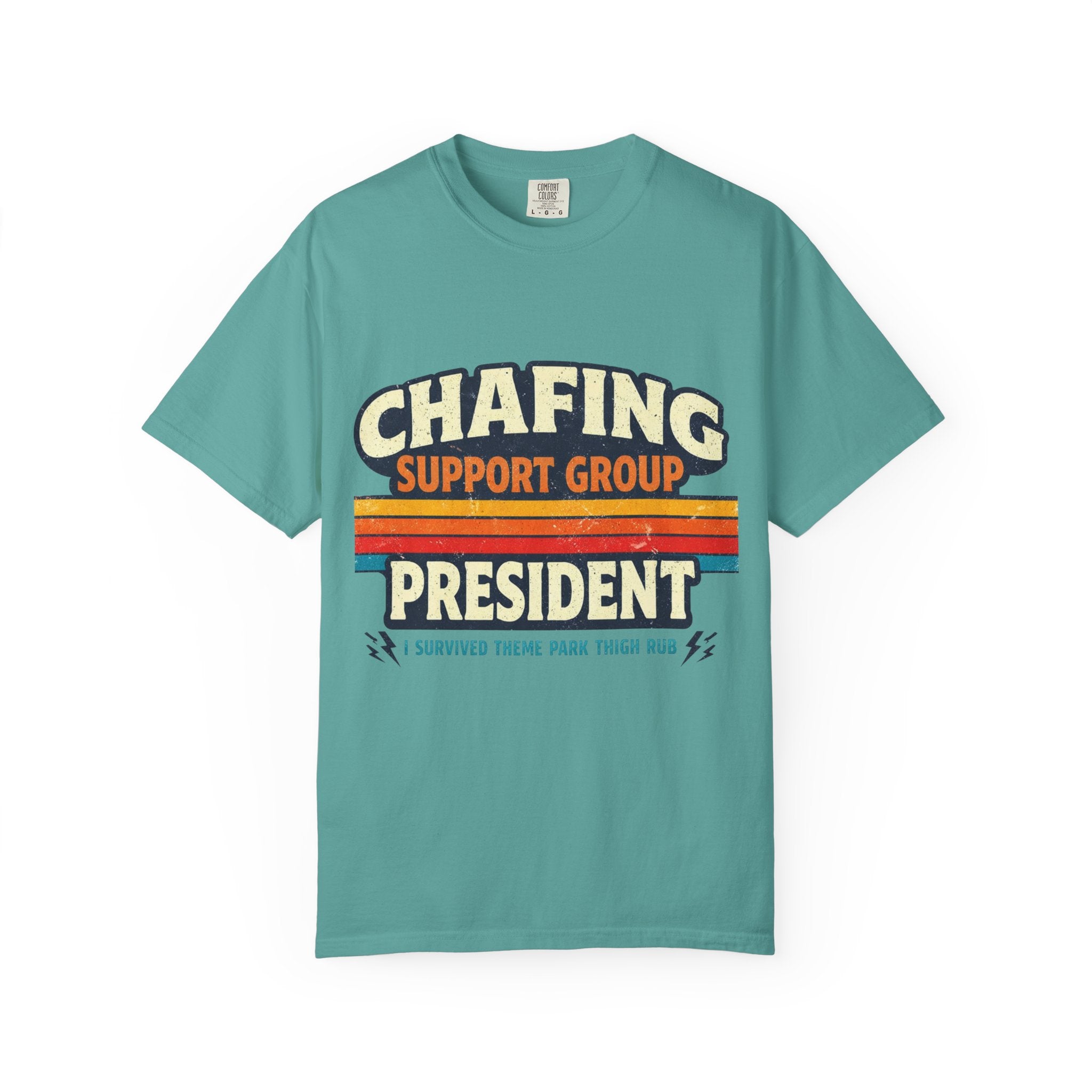 Chafing Support Group President T-Shirt — Funny Running/Marathon Recovery Tee