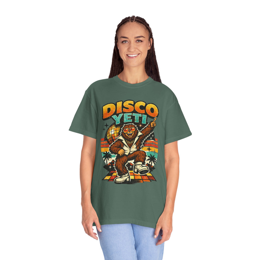 Disco Yeti T-Shirt — Retro 70s Funk Graphic Tee