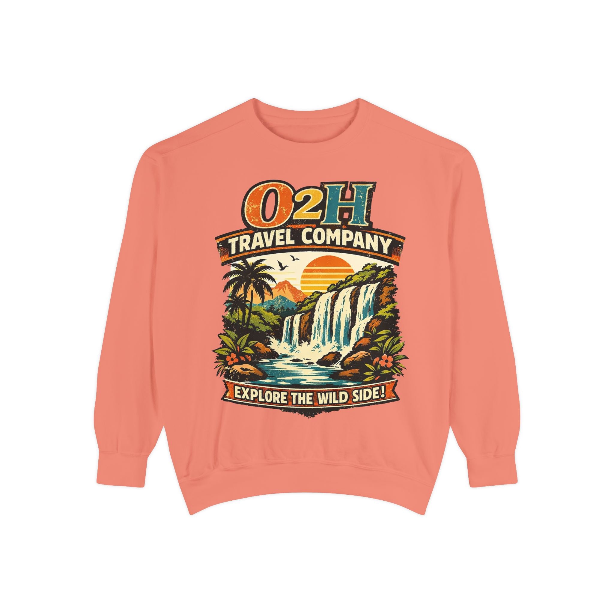 Travel Company Sweatshirt – "O2H Travel Company: Explore the Wild Side"