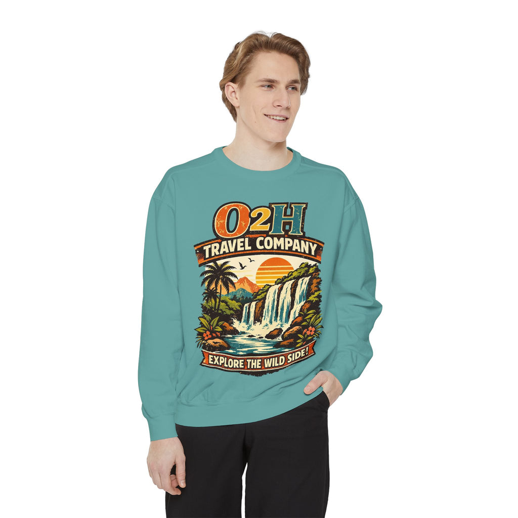 Travel Company Sweatshirt – "O2H Travel Company: Explore the Wild Side"