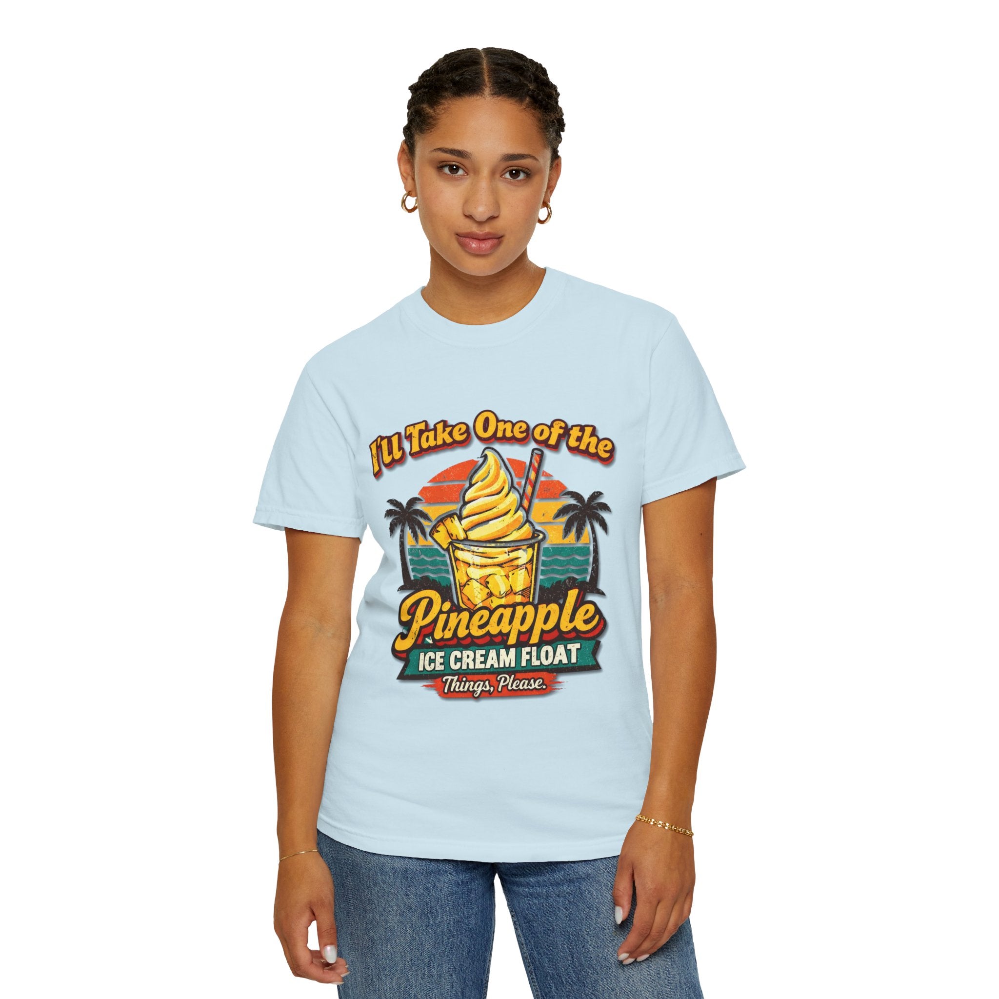 Pineapple Ice Cream Float T‑Shirt — "I'll Take One of the Pineapple Ice Cream Float" Tropical Tee