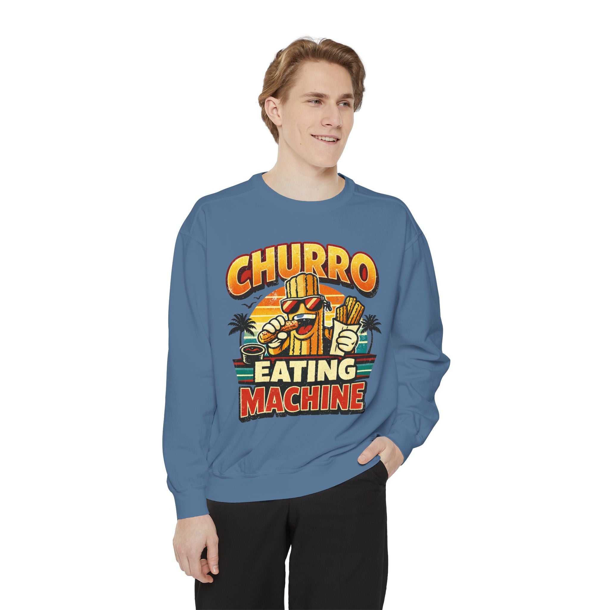 Churro Eating Machine Sweatshirt
