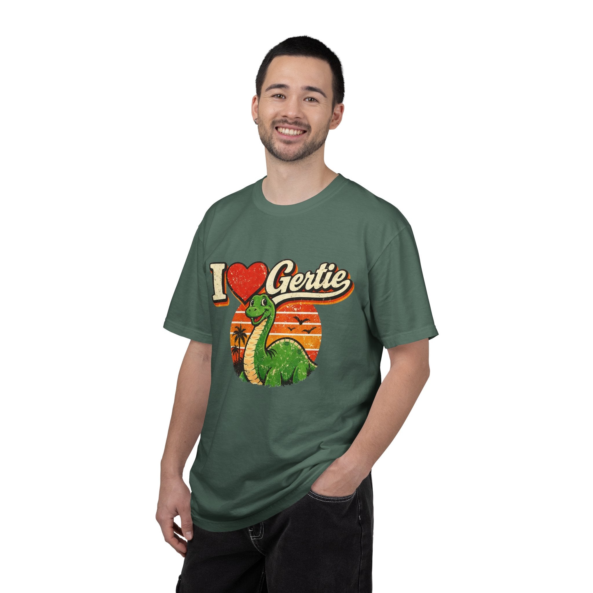 I Heart Gertie T-Shirt — Retro Dino Graphic Tee