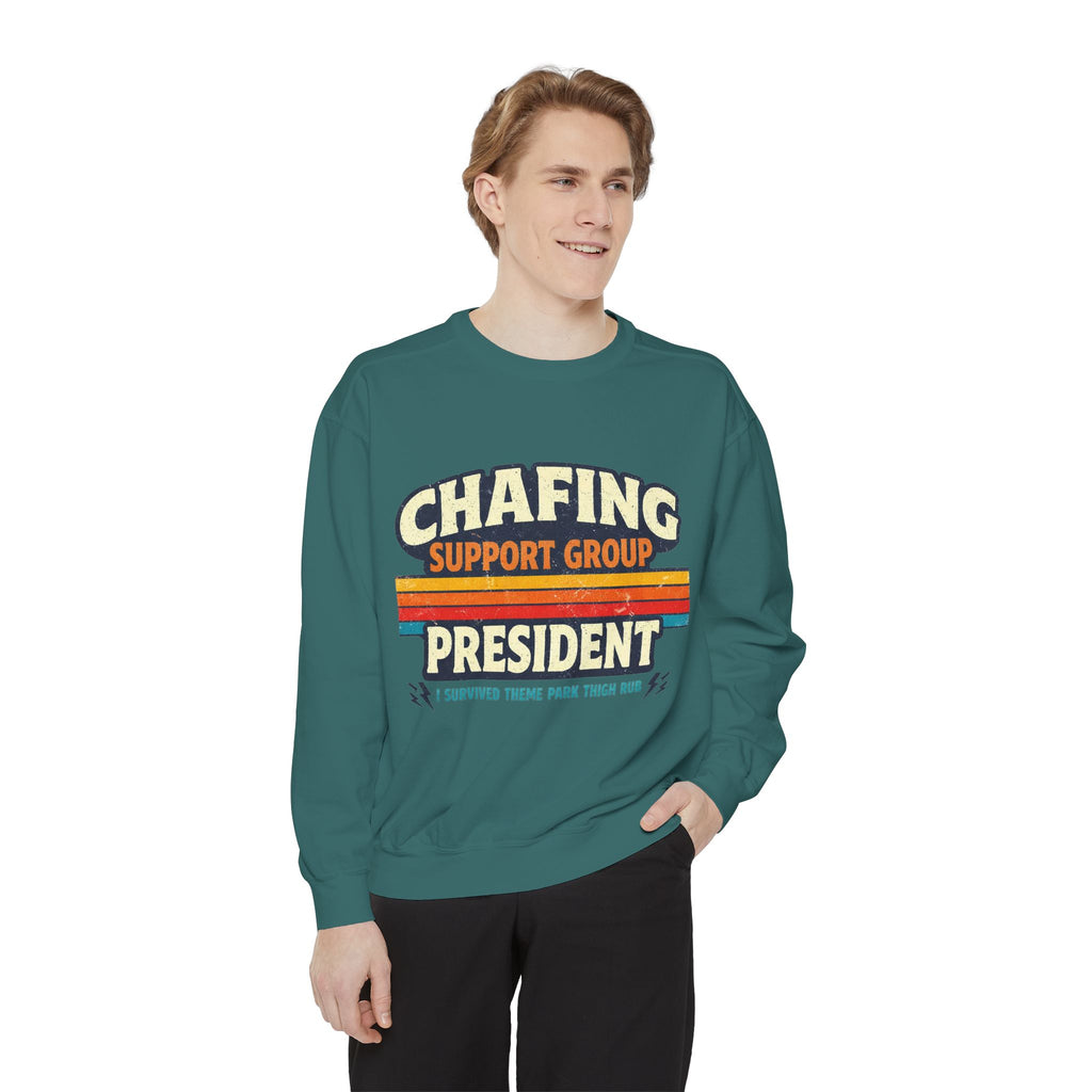 Chafing Support Group President T-Shirt — Funny Running/Marathon Recovery Tee