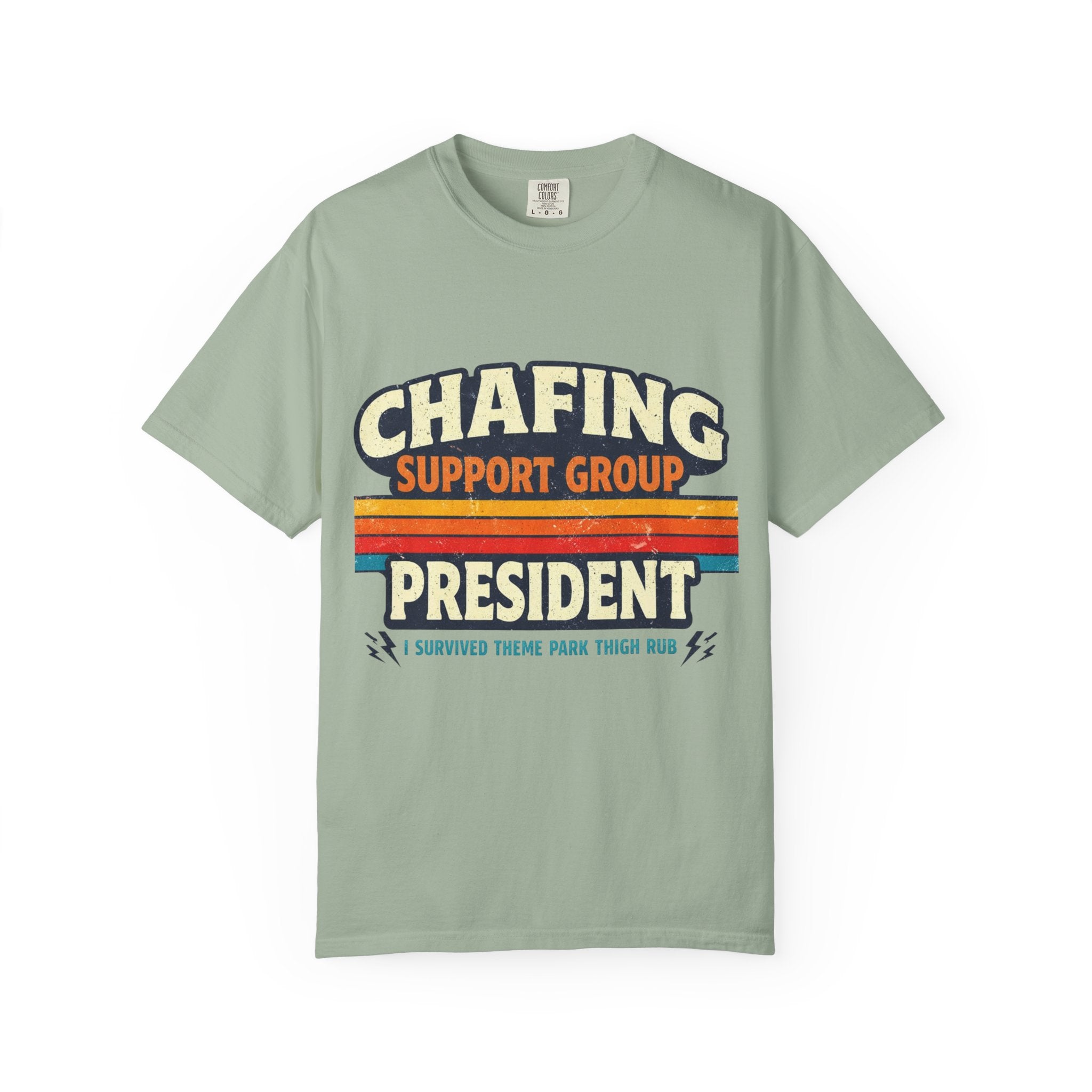 Chafing Support Group President T-Shirt — Funny Running/Marathon Recovery Tee
