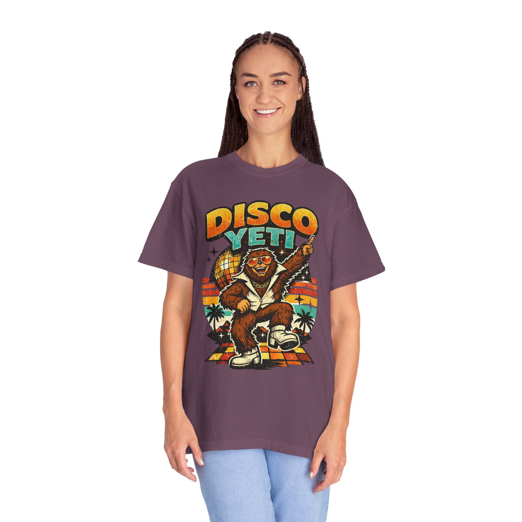 Disco Yeti T-Shirt — Retro 70s Funk Graphic Tee