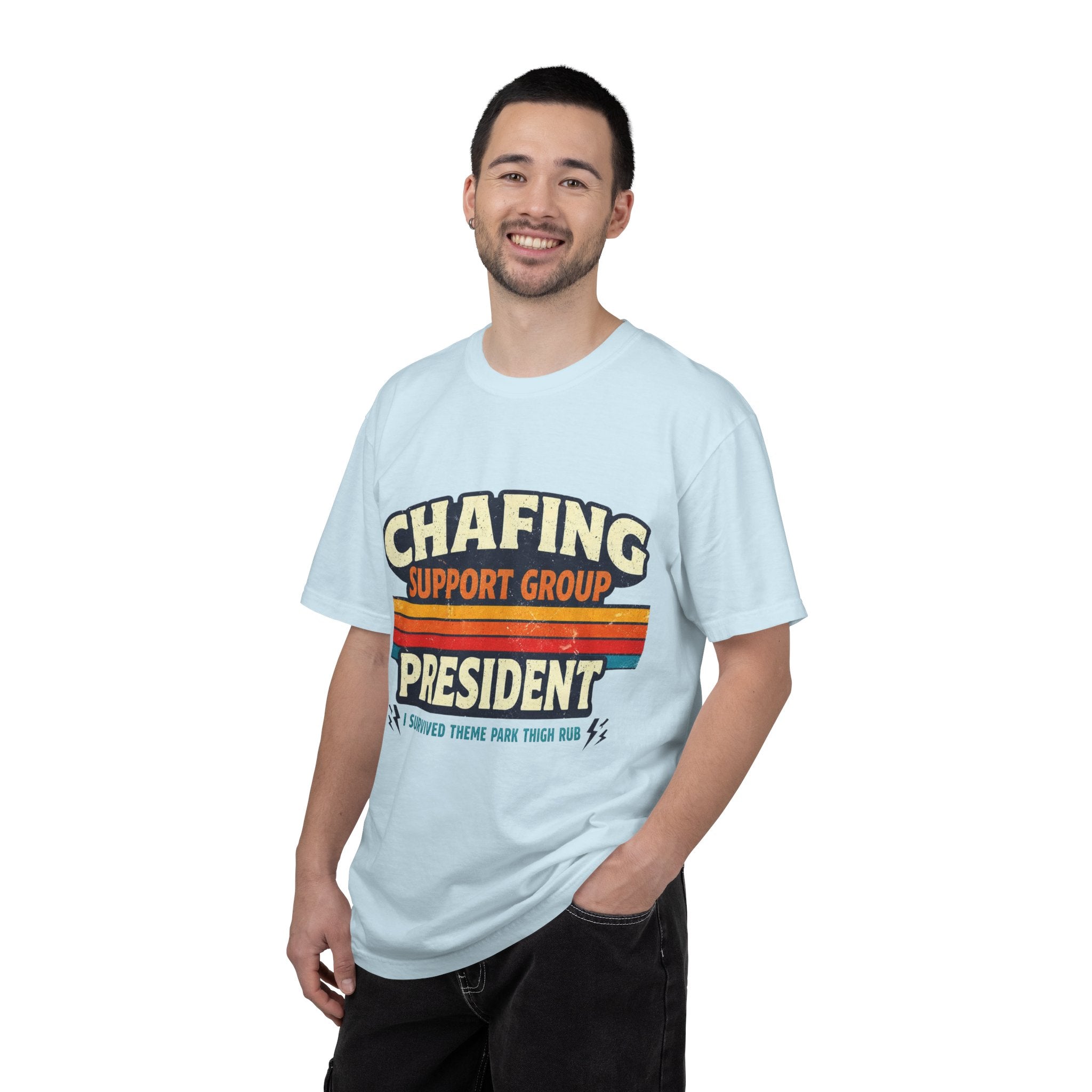 Chafing Support Group President T-Shirt — Funny Running/Marathon Recovery Tee