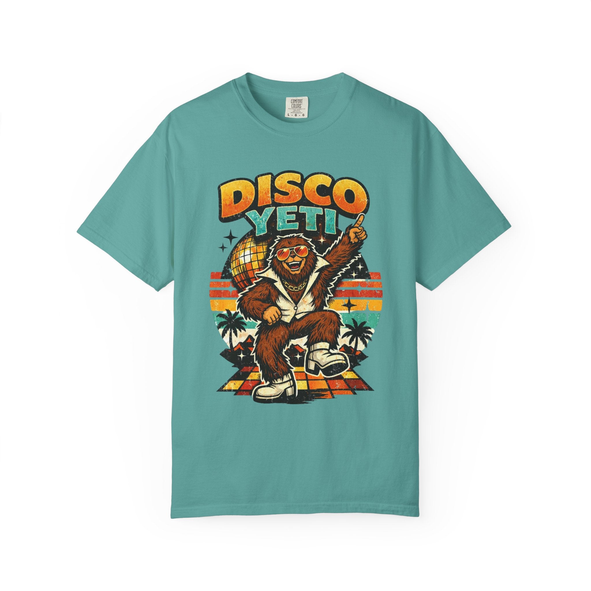 Disco Yeti T-Shirt — Retro 70s Funk Graphic Tee