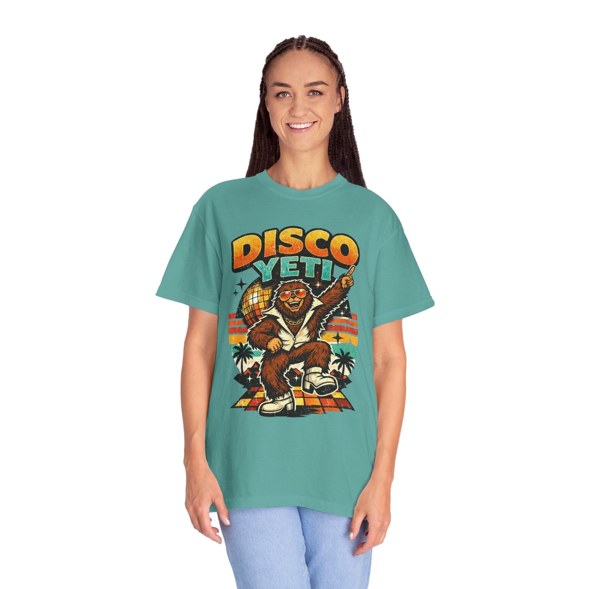 Disco Yeti T-Shirt — Retro 70s Funk Graphic Tee
