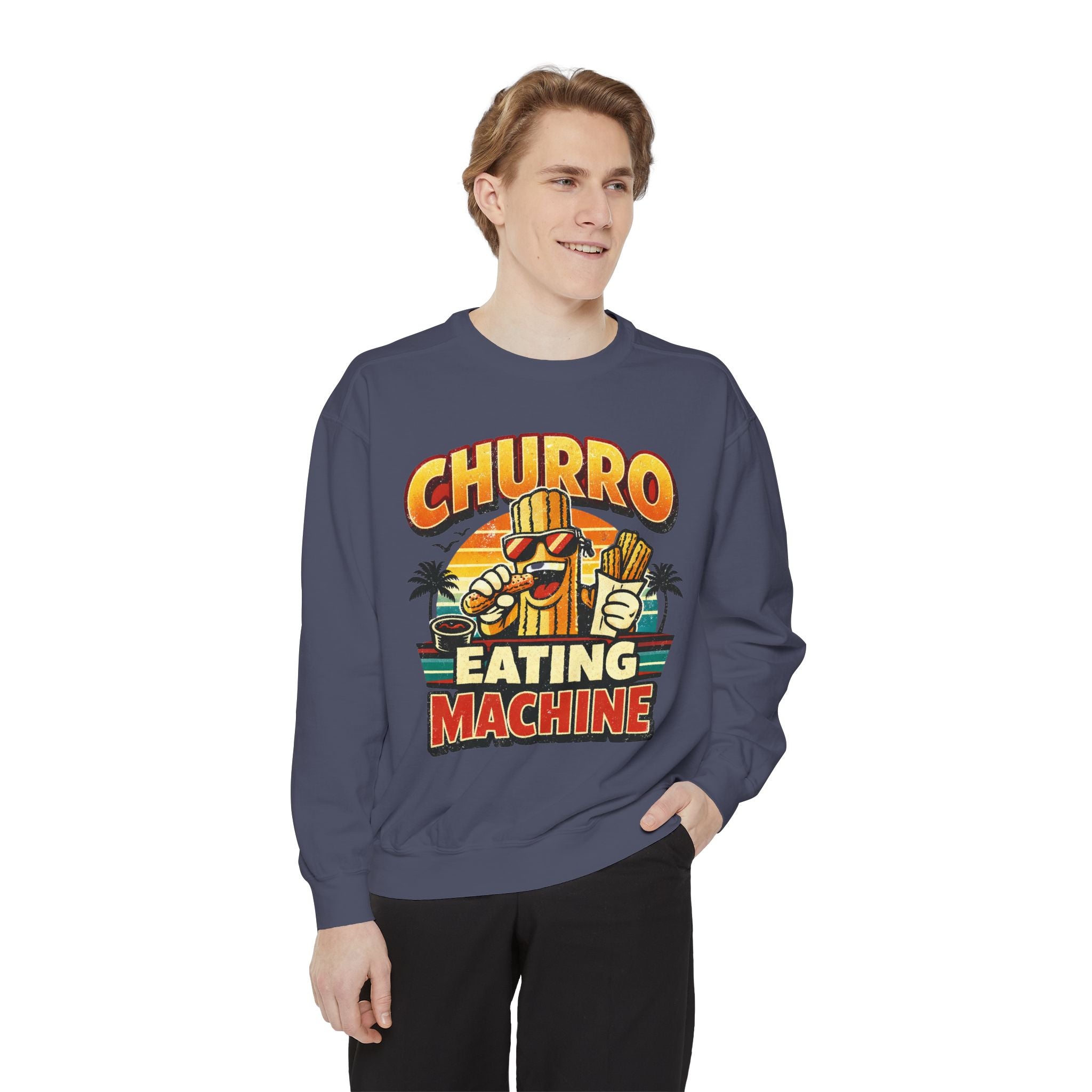 Churro Eating Machine Sweatshirt