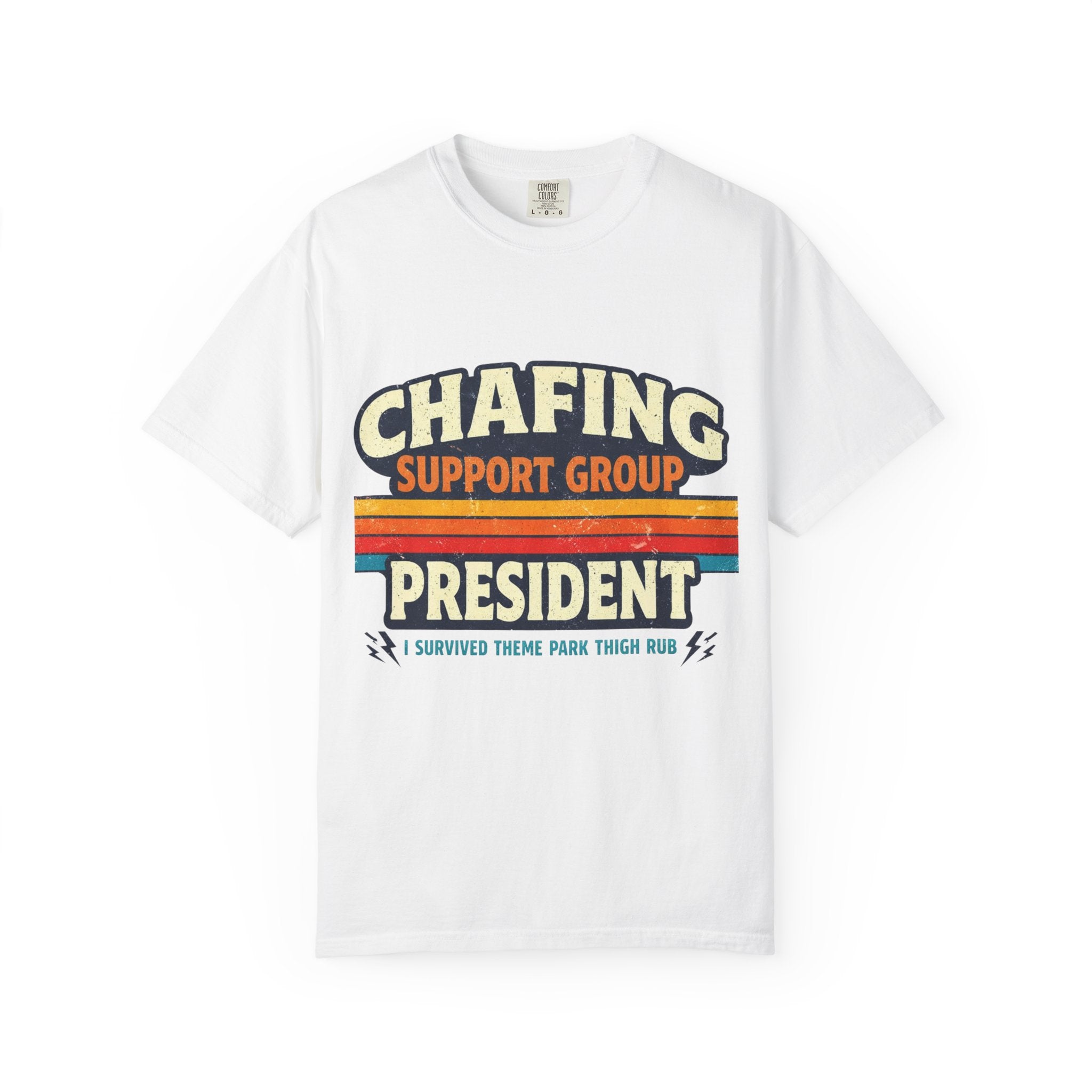 Chafing Support Group President T-Shirt — Funny Running/Marathon Recovery Tee