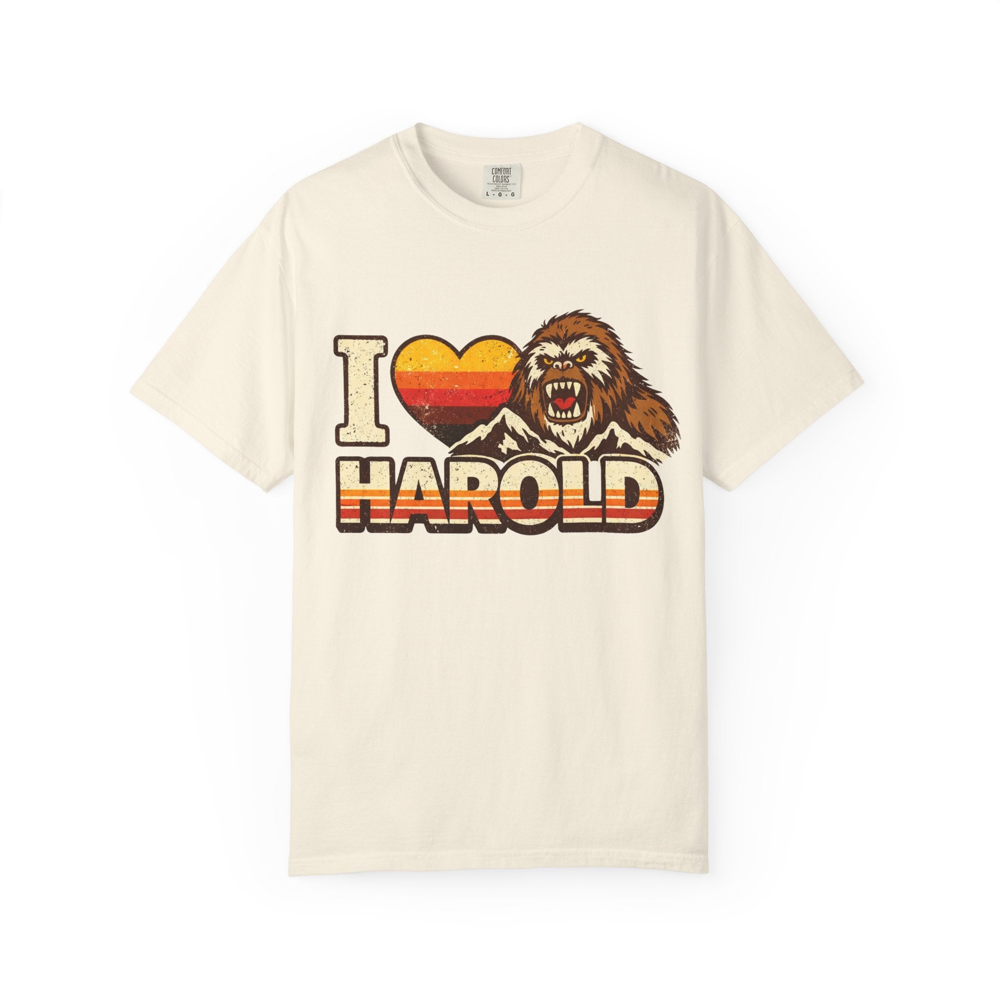 I Heart Harold T-Shirt — Retro Bigfoot/Sasquatch Graphic Tee