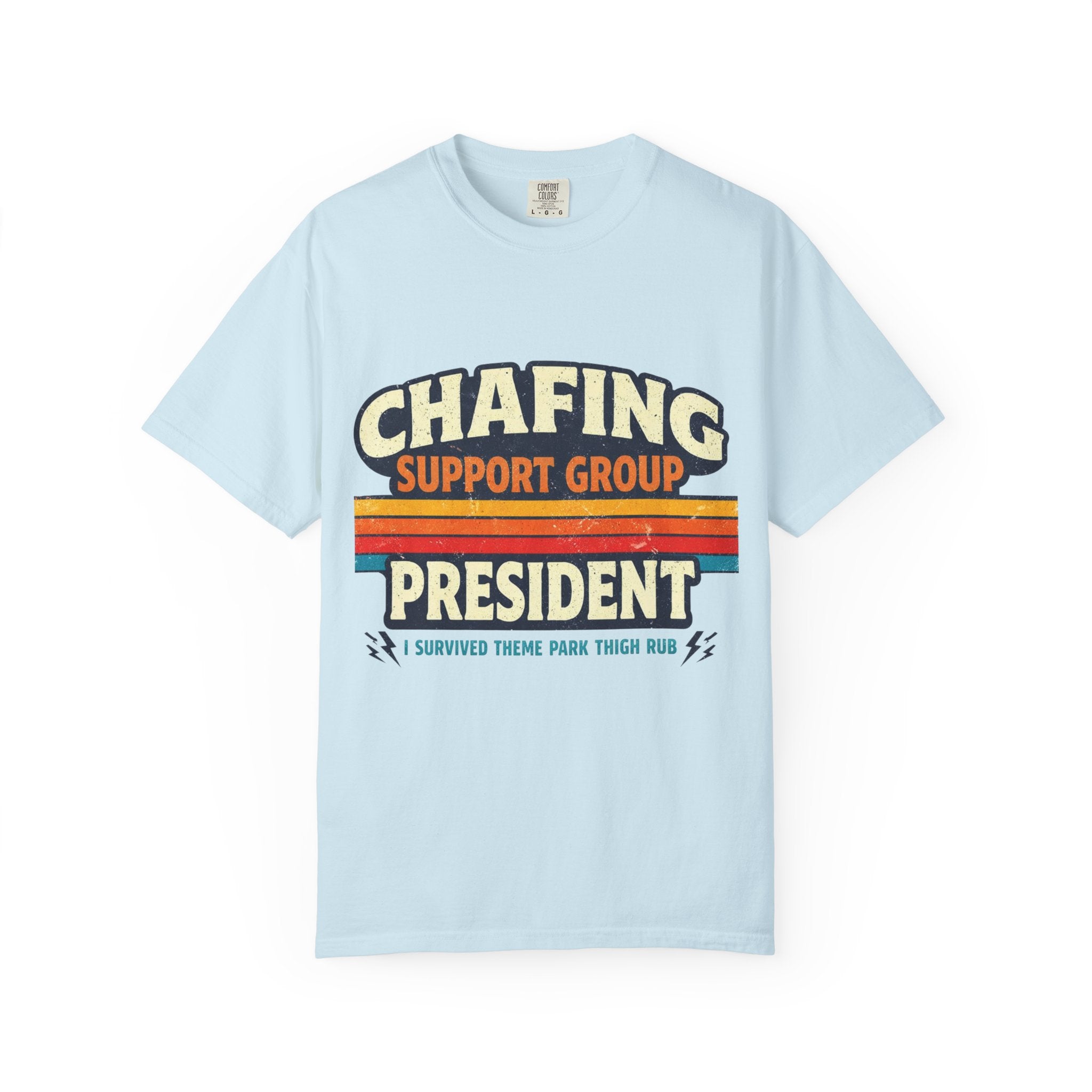 Chafing Support Group President T-Shirt — Funny Running/Marathon Recovery Tee