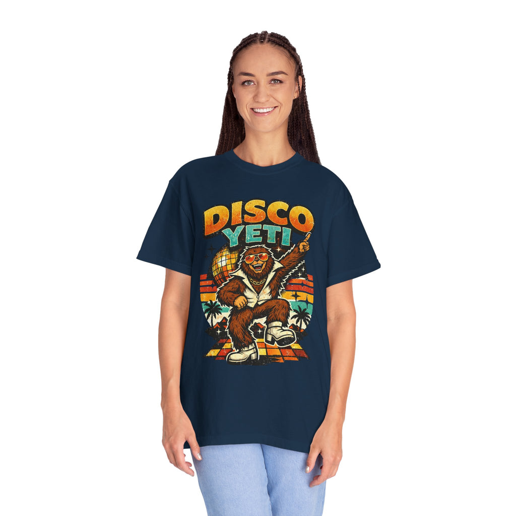 Disco Yeti T-Shirt — Retro 70s Funk Graphic Tee