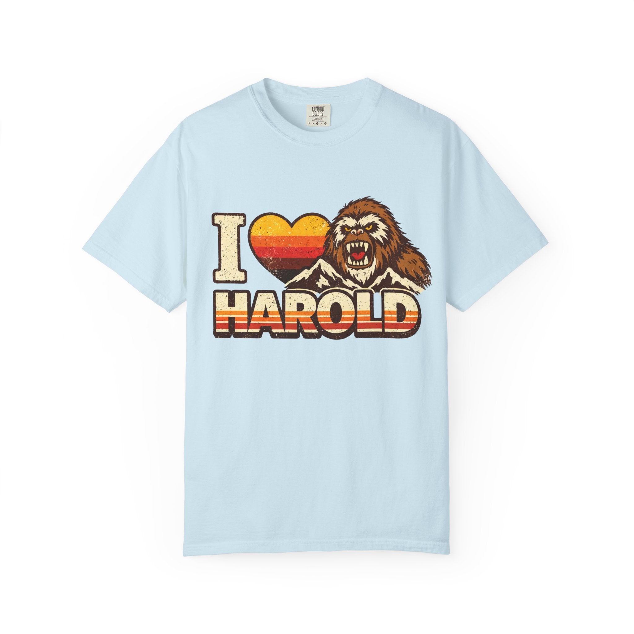 I Heart Harold T-Shirt — Retro Bigfoot/Sasquatch Graphic Tee