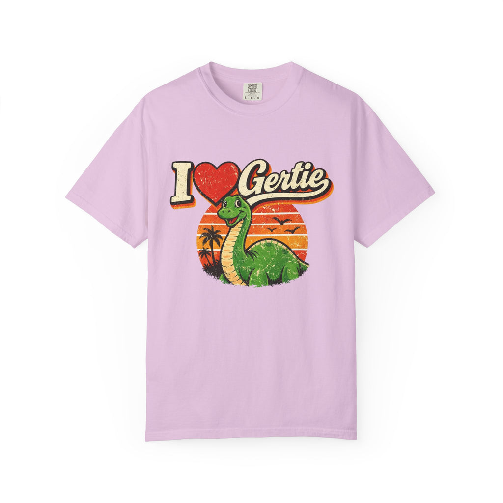 I Heart Gertie T-Shirt — Retro Dino Graphic Tee