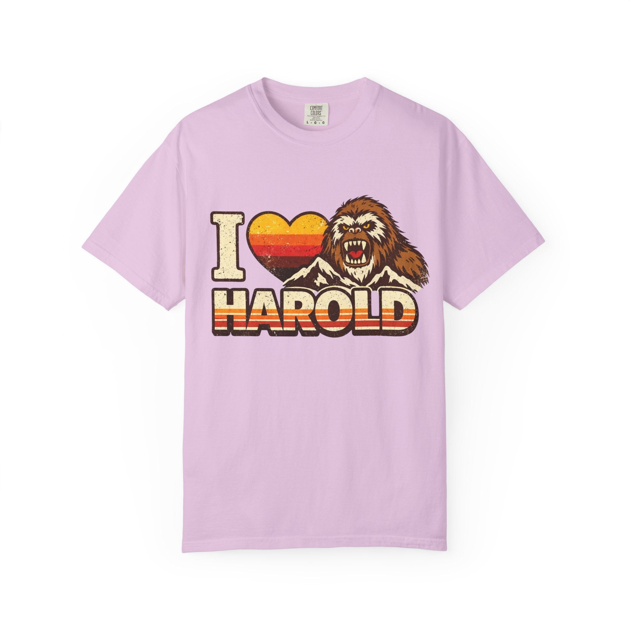 I Heart Harold T-Shirt — Retro Bigfoot/Sasquatch Graphic Tee