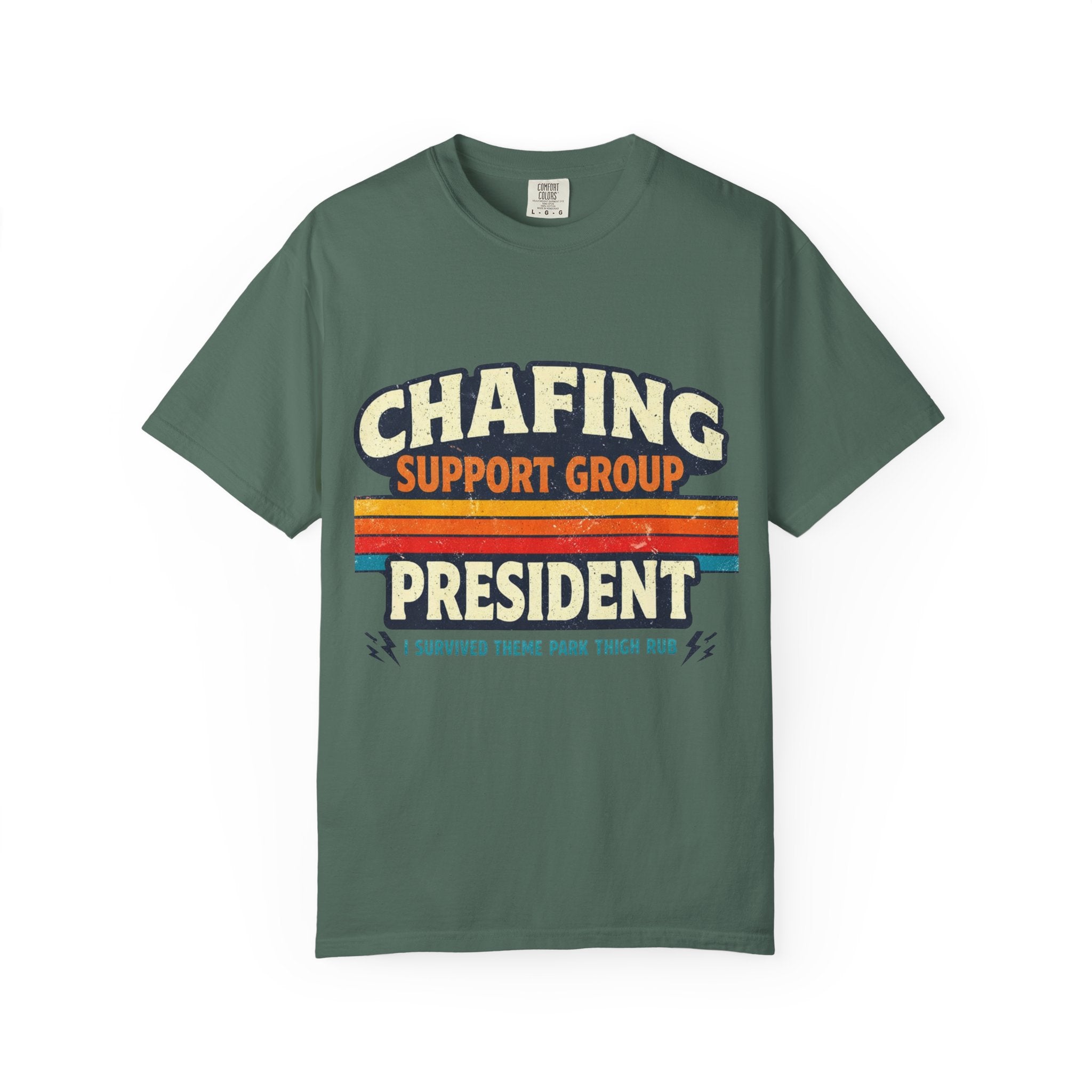 Chafing Support Group President T-Shirt — Funny Running/Marathon Recovery Tee