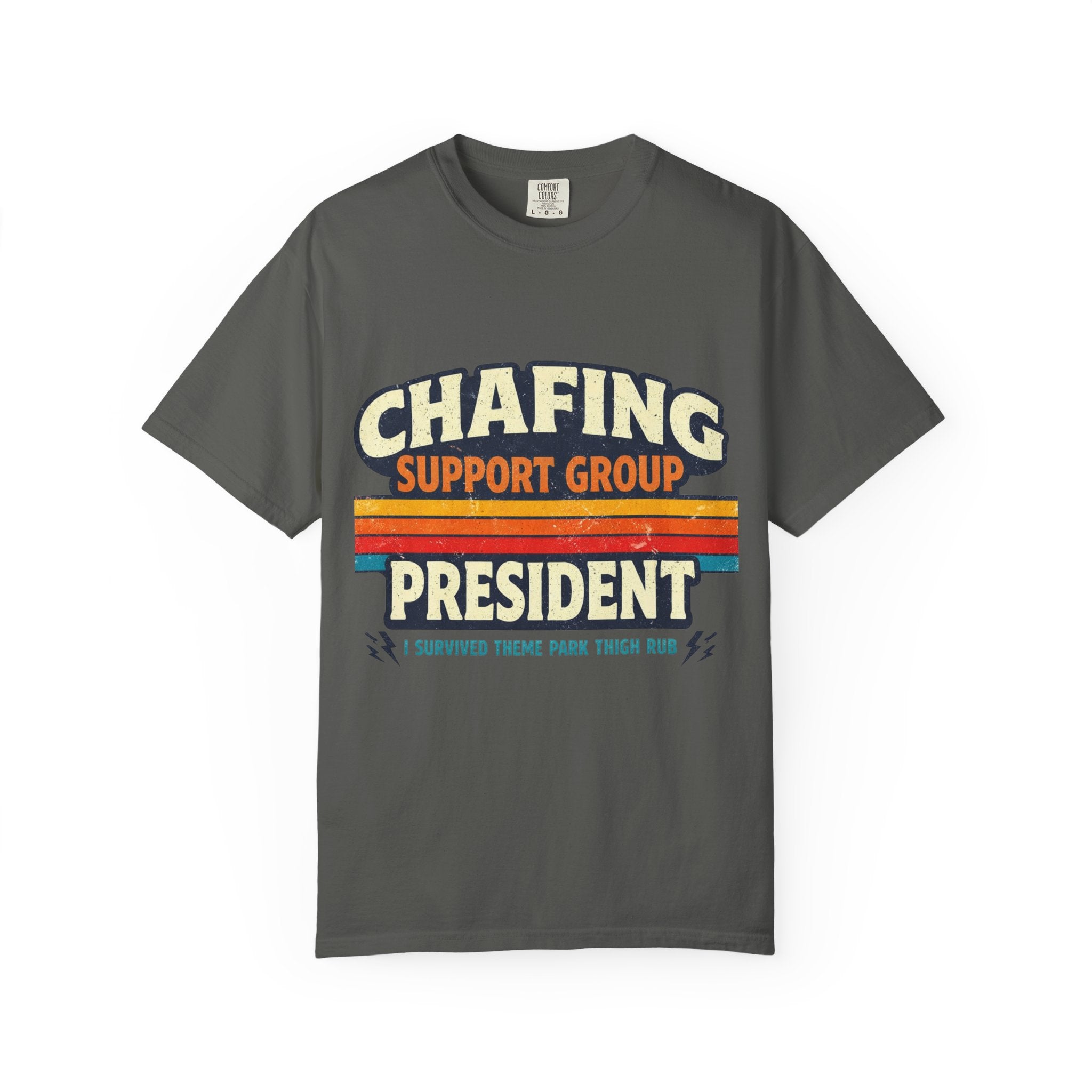 Chafing Support Group President T-Shirt — Funny Running/Marathon Recovery Tee
