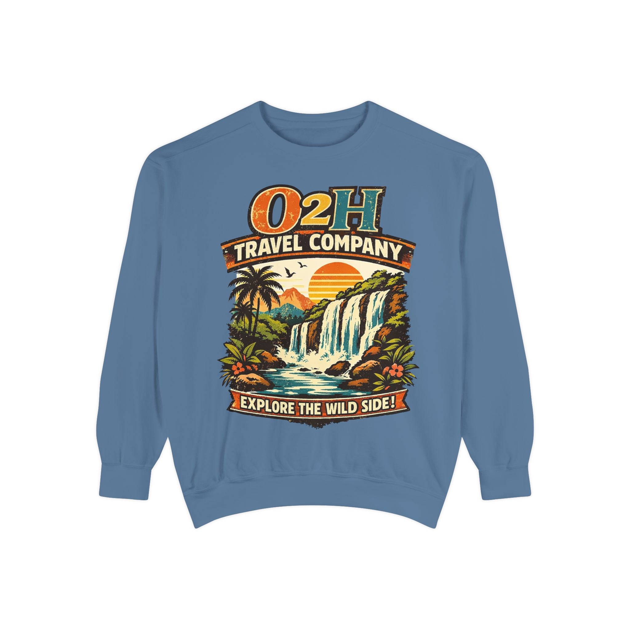 Travel Company Sweatshirt – "O2H Travel Company: Explore the Wild Side"