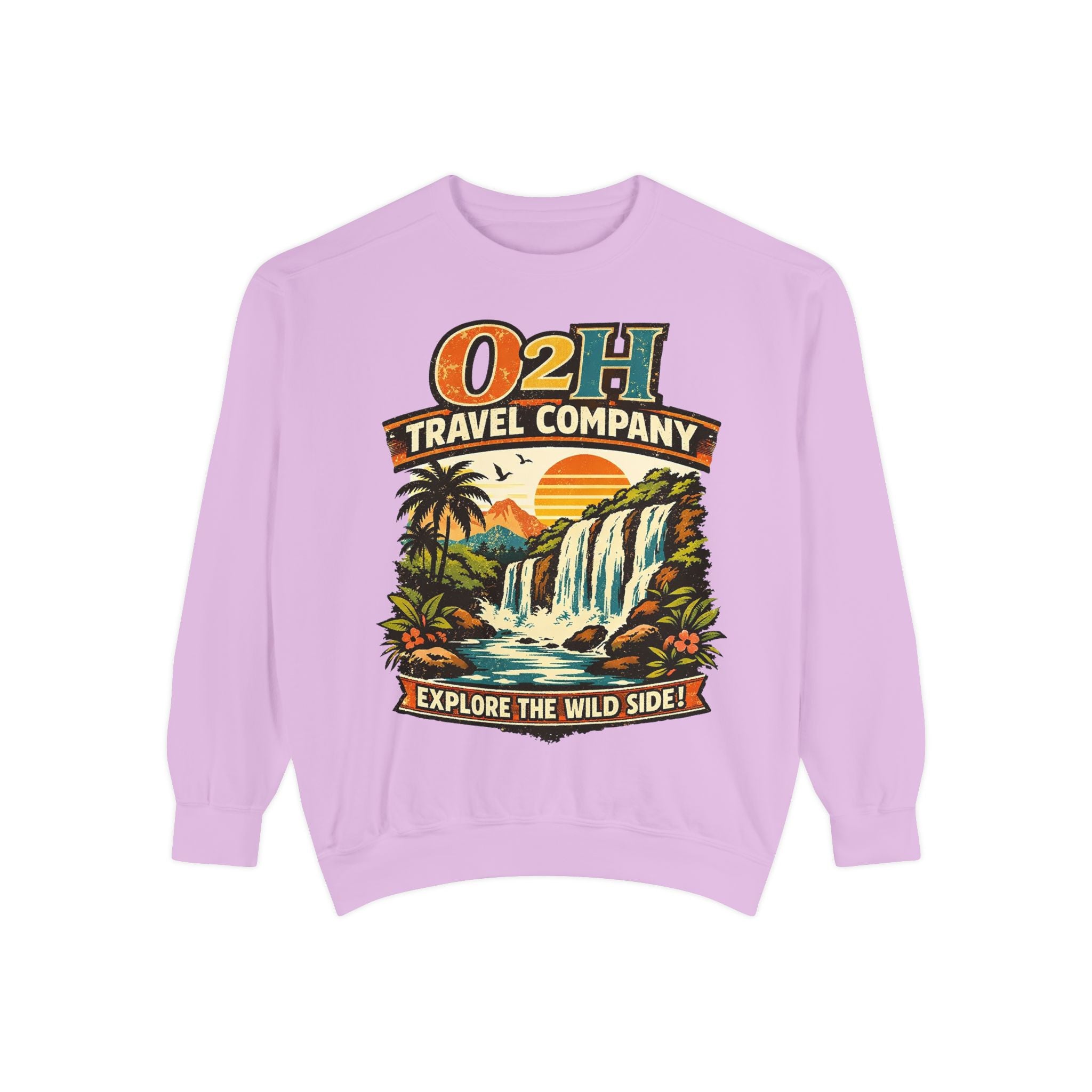 Travel Company Sweatshirt – "O2H Travel Company: Explore the Wild Side"