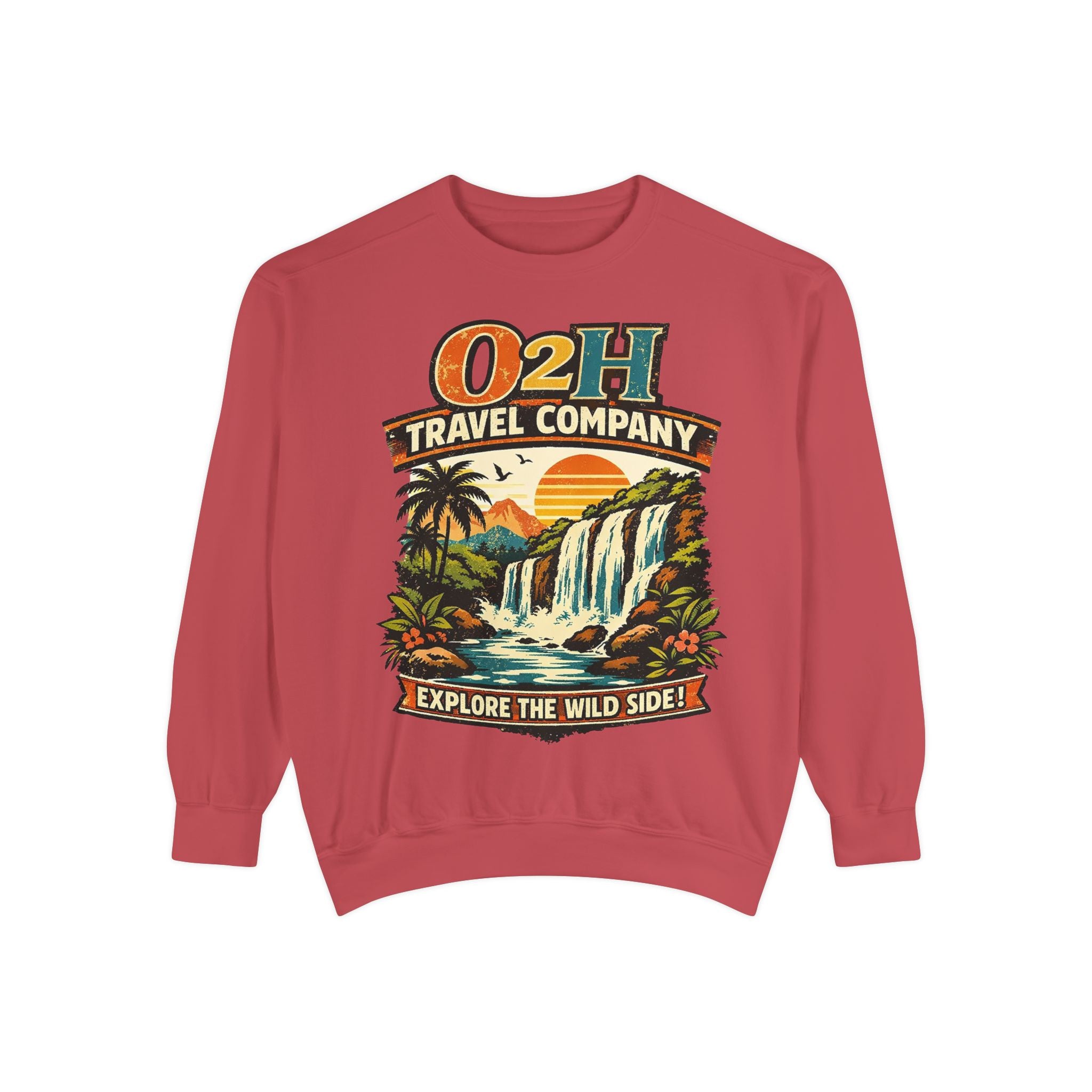Travel Company Sweatshirt – "O2H Travel Company: Explore the Wild Side"