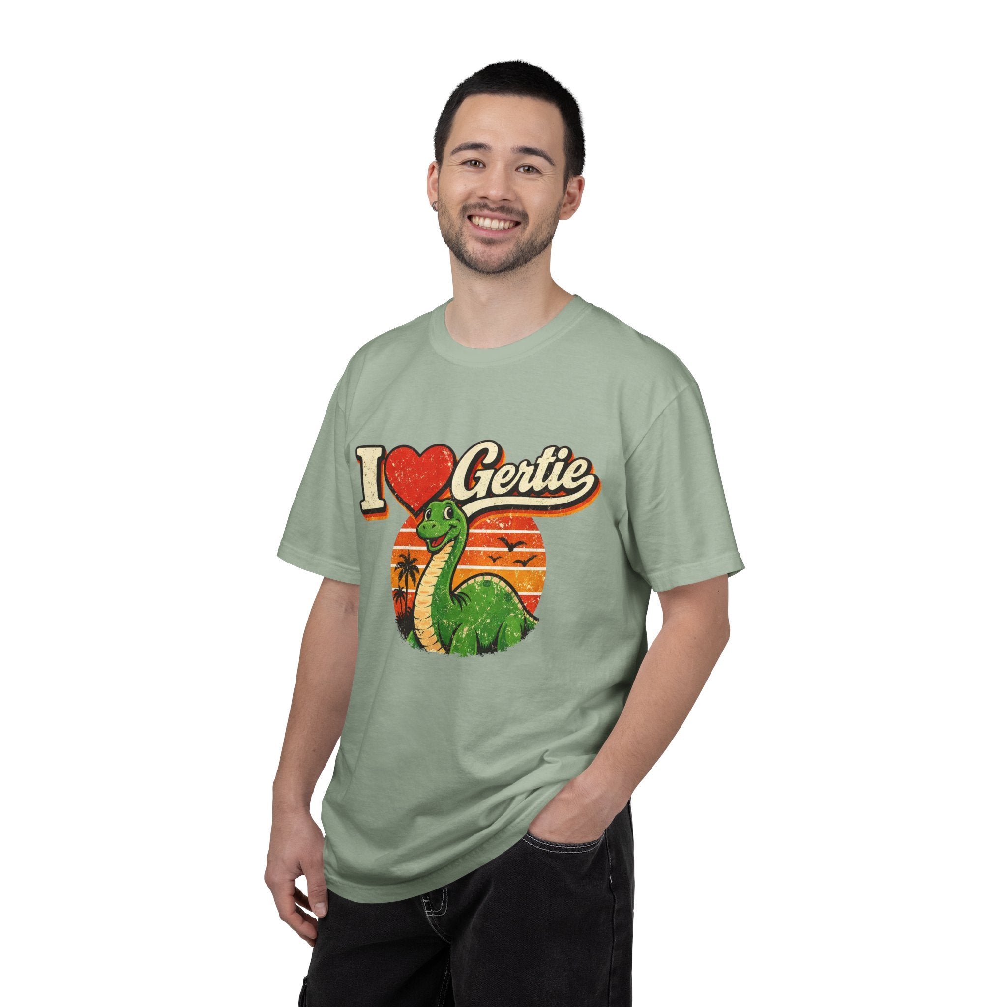 I Heart Gertie T-Shirt — Retro Dino Graphic Tee