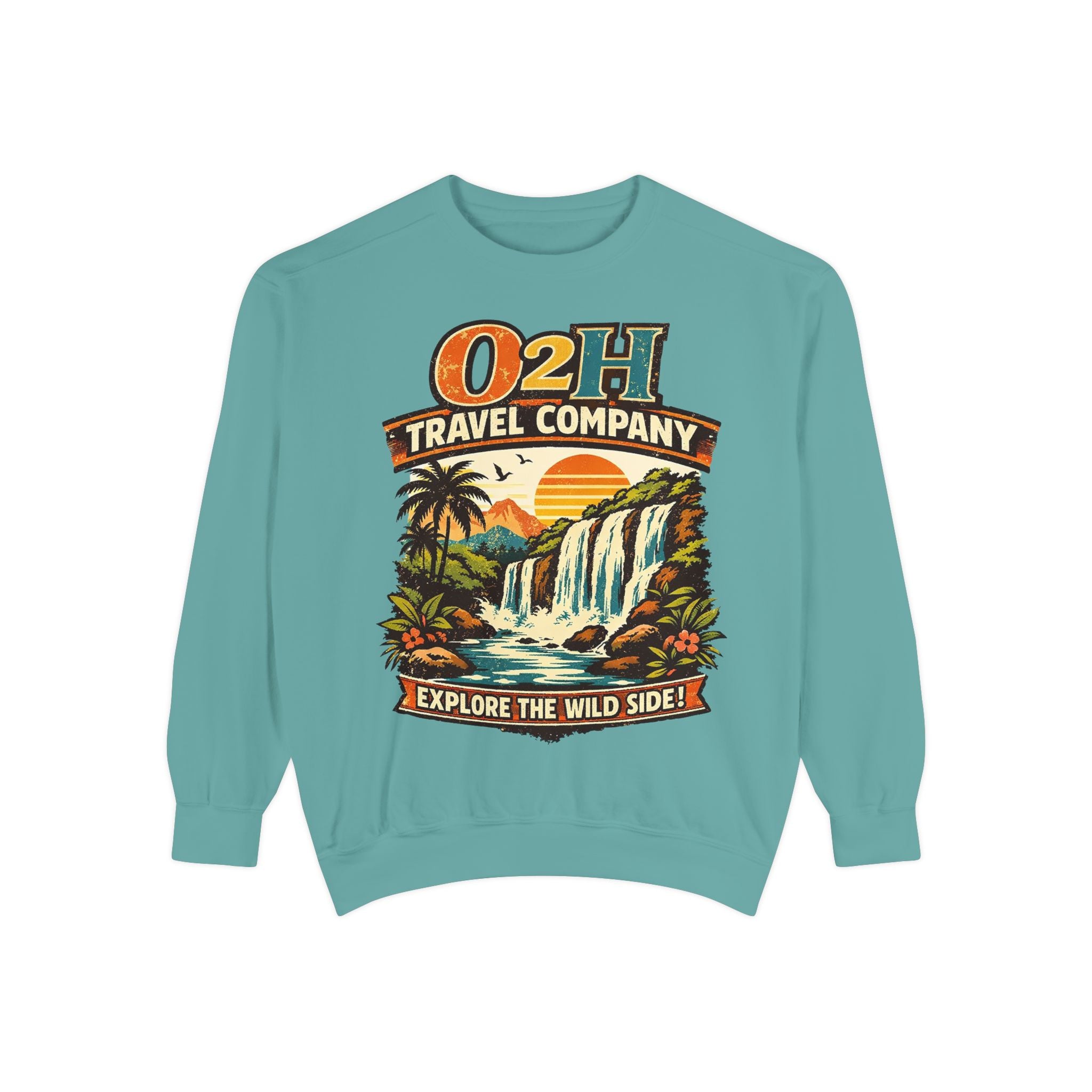 Travel Company Sweatshirt – "O2H Travel Company: Explore the Wild Side"