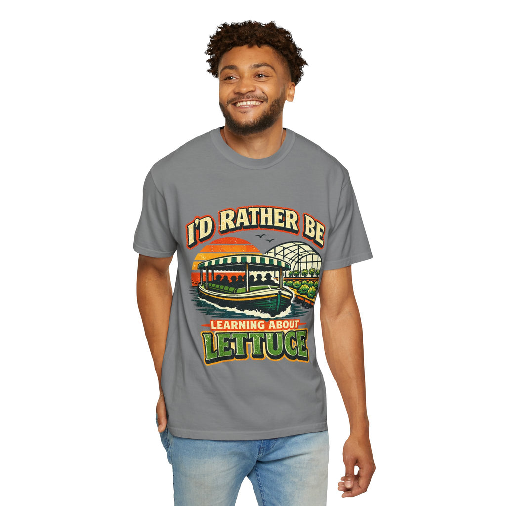 I'd Rather Be Learning About Lettuce T-Shirt