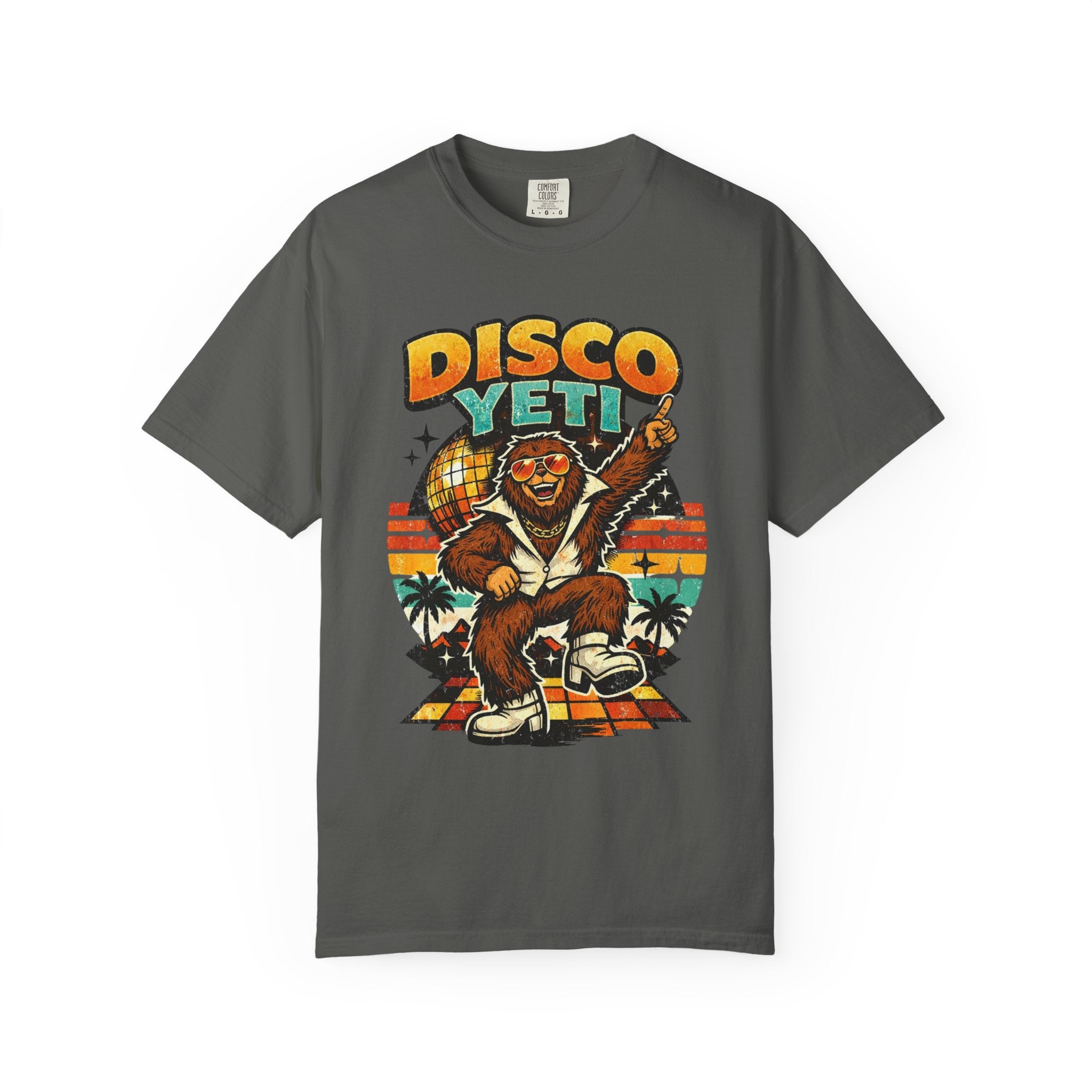 Disco Yeti T-Shirt — Retro 70s Funk Graphic Tee