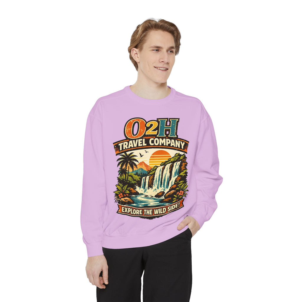 Travel Company Sweatshirt – "O2H Travel Company: Explore the Wild Side"