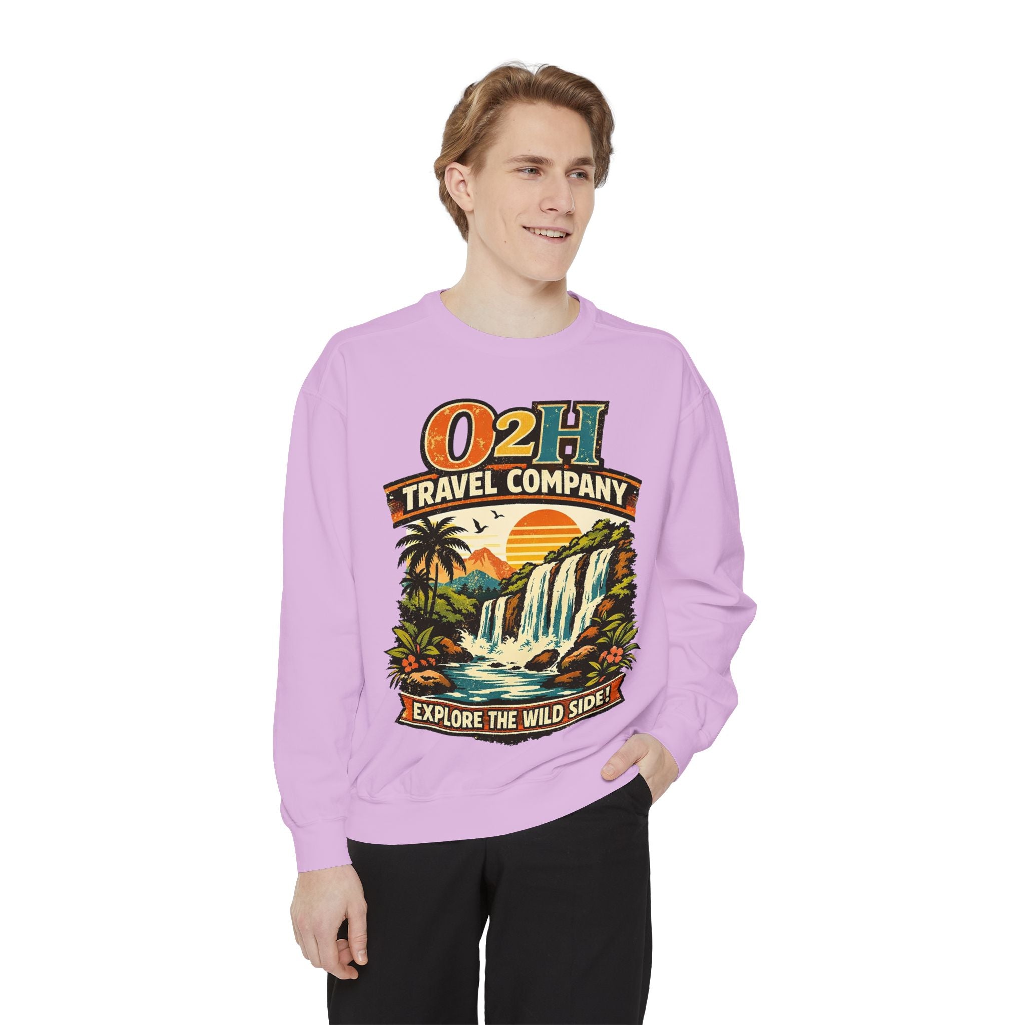 Travel Company Sweatshirt – "O2H Travel Company: Explore the Wild Side"