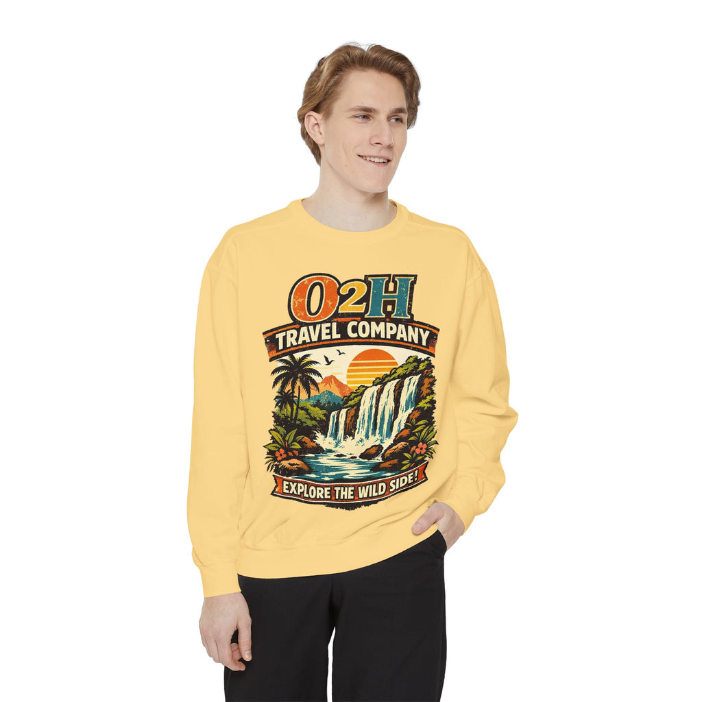 Travel Company Sweatshirt – "O2H Travel Company: Explore the Wild Side"