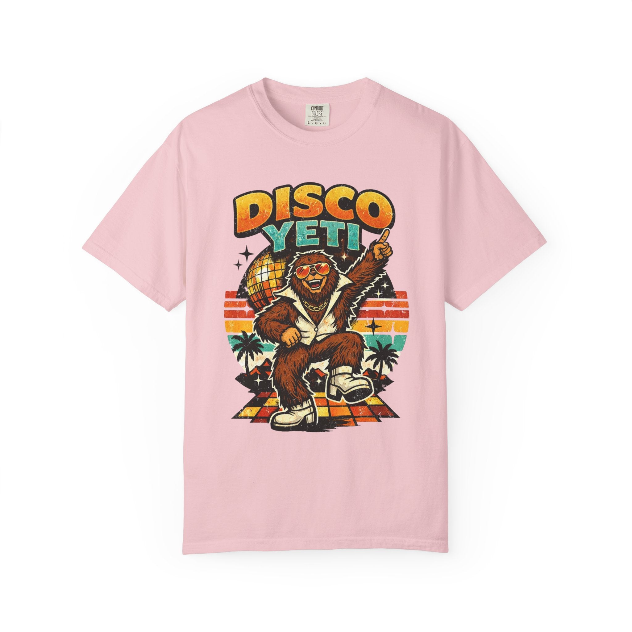 Disco Yeti T-Shirt — Retro 70s Funk Graphic Tee