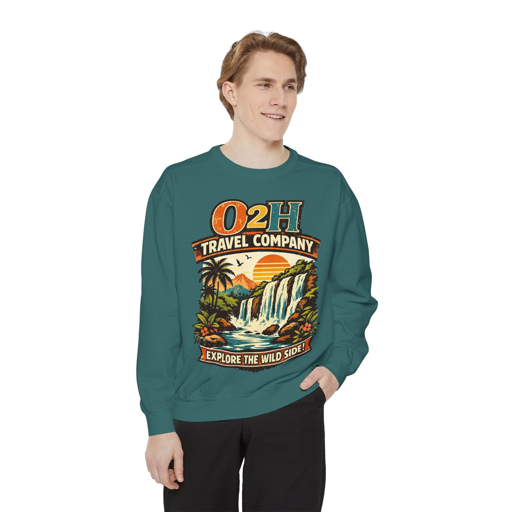 Travel Company Sweatshirt – "O2H Travel Company: Explore the Wild Side"