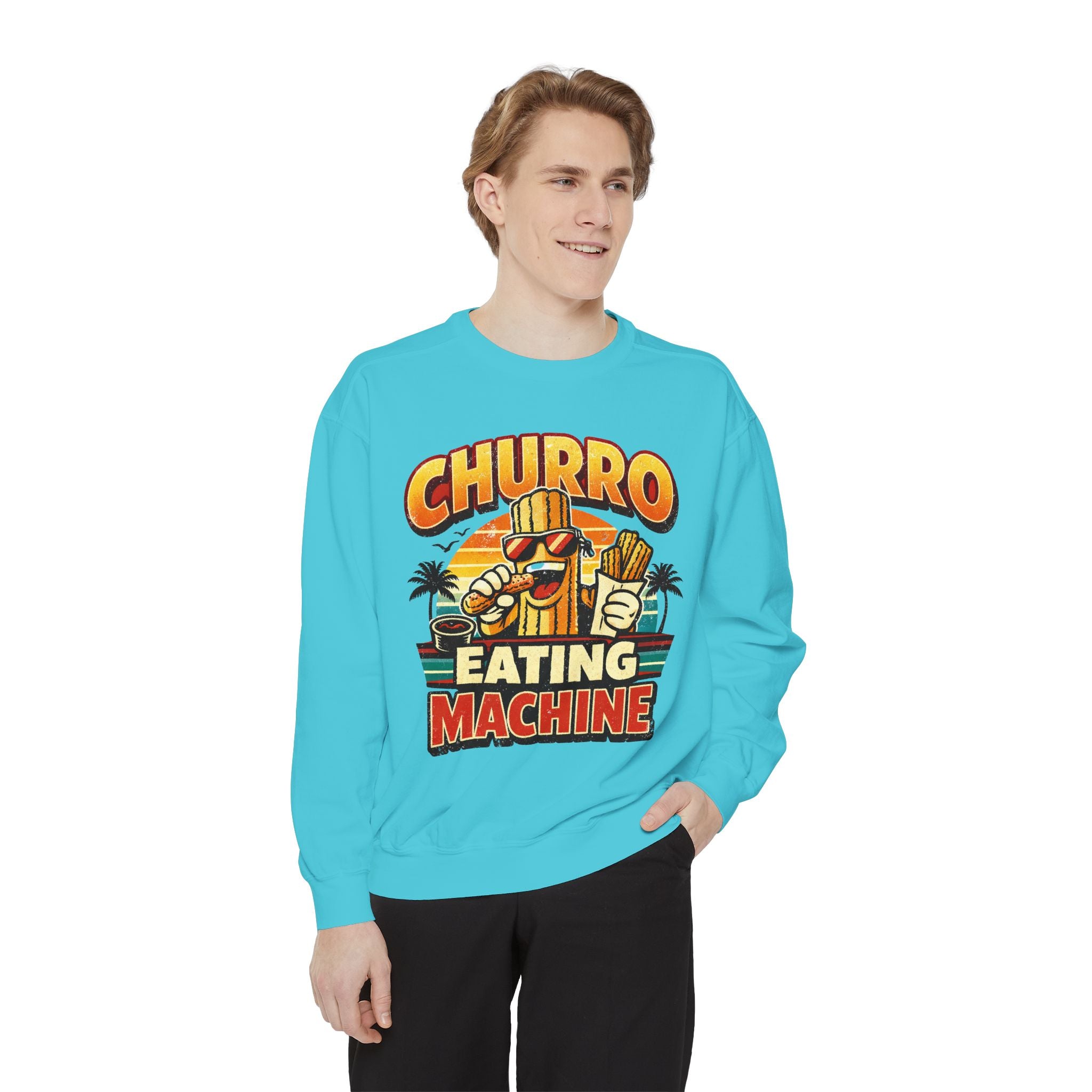 Churro Eating Machine Sweatshirt