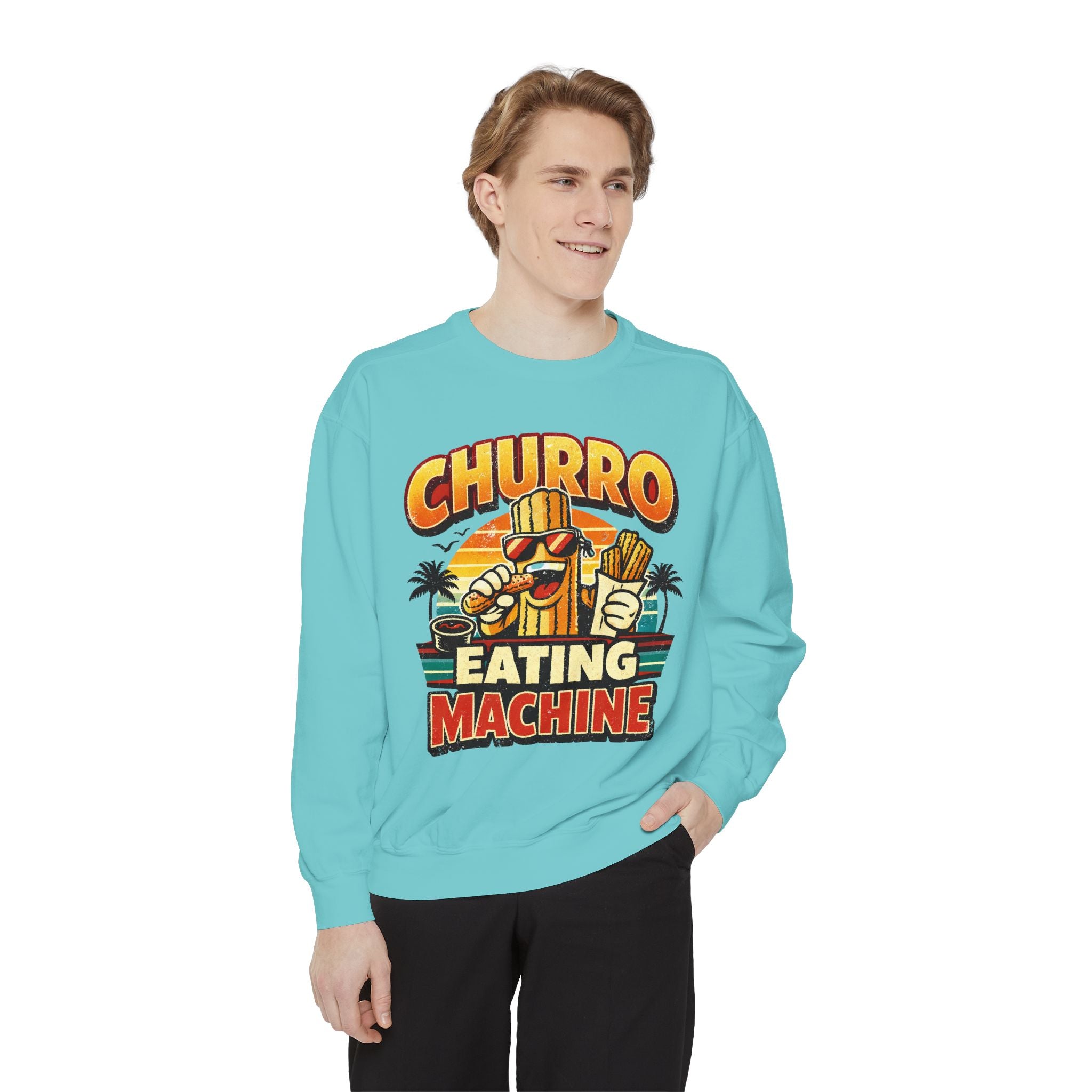 Churro Eating Machine Sweatshirt
