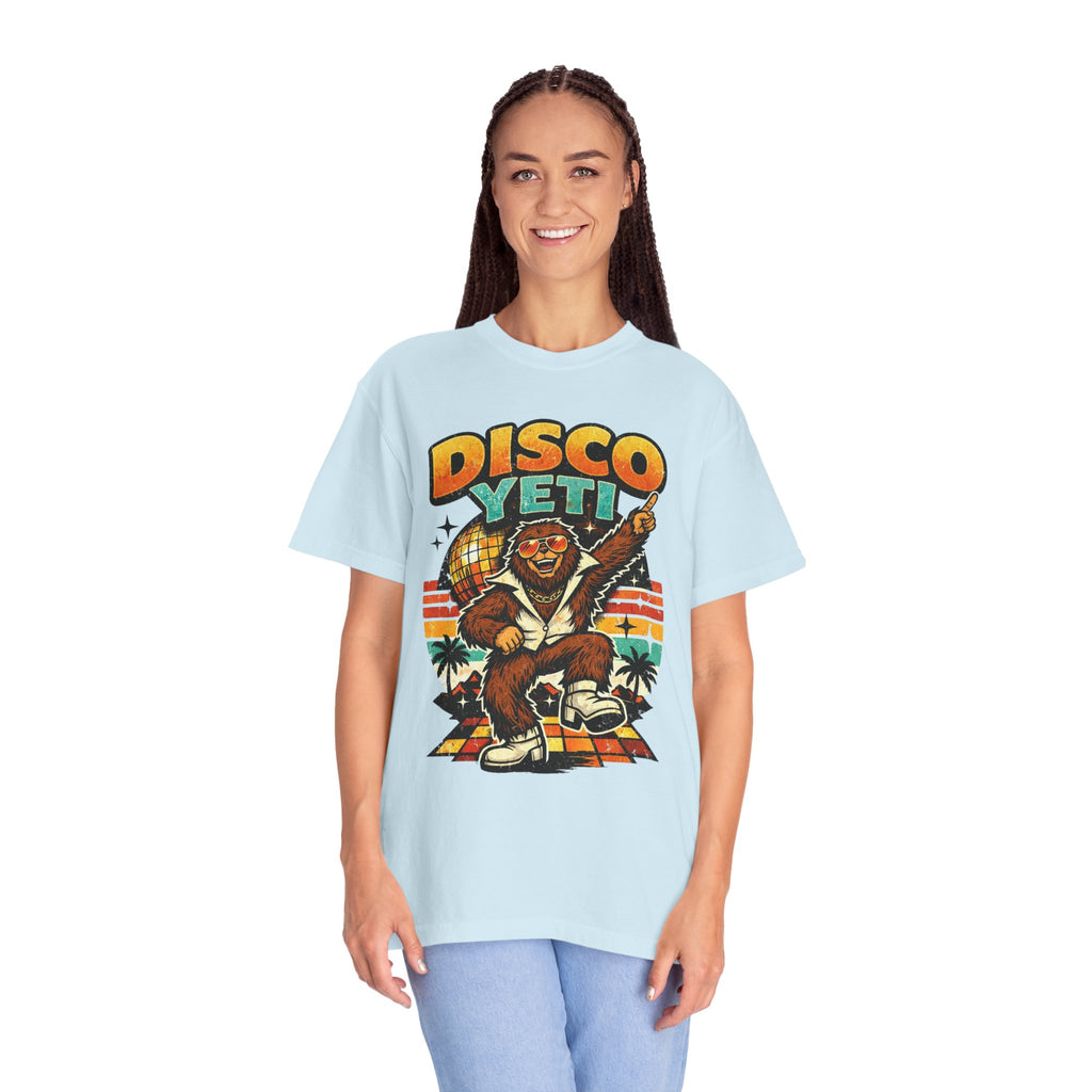 Disco Yeti T-Shirt — Retro 70s Funk Graphic Tee
