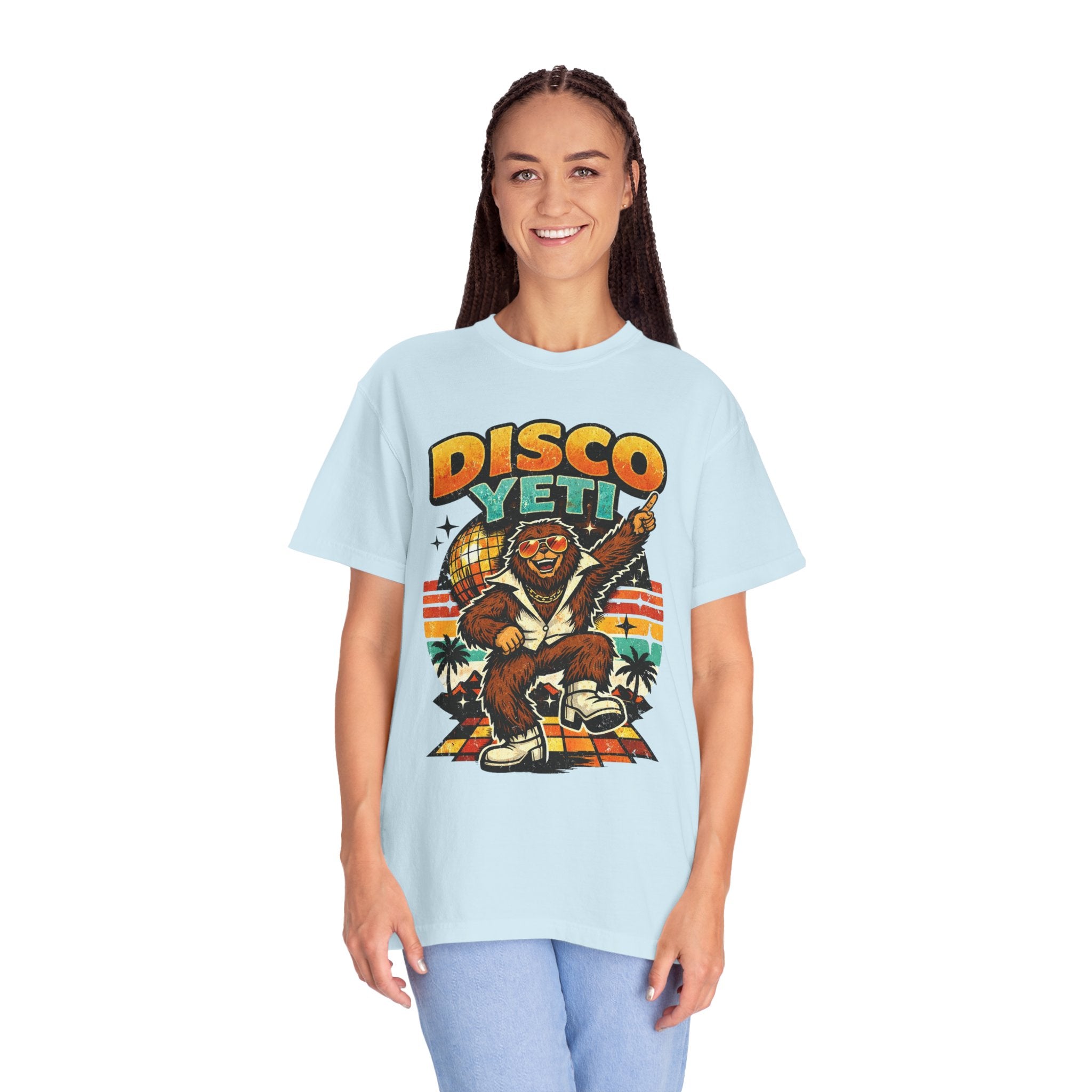Disco Yeti T-Shirt — Retro 70s Funk Graphic Tee